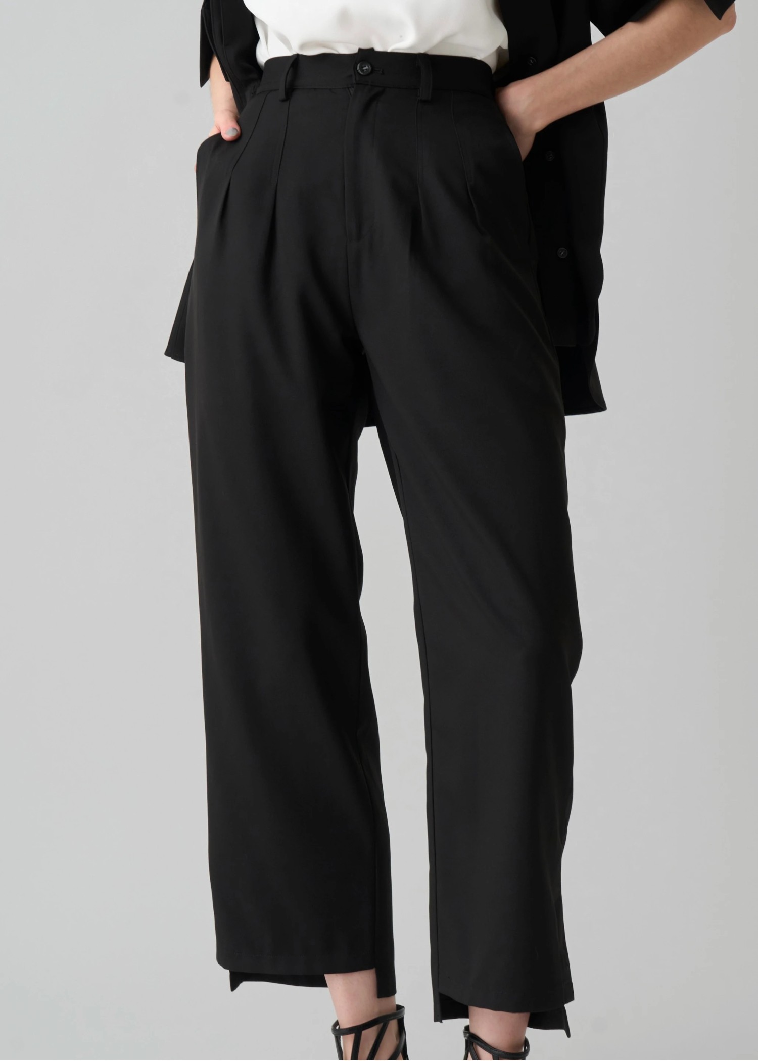 button step hem cool touch tuck PT