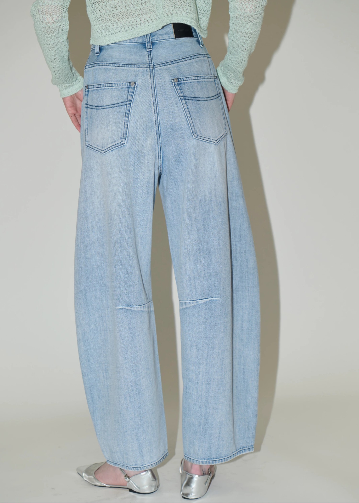 darts curve silhouette denim PT