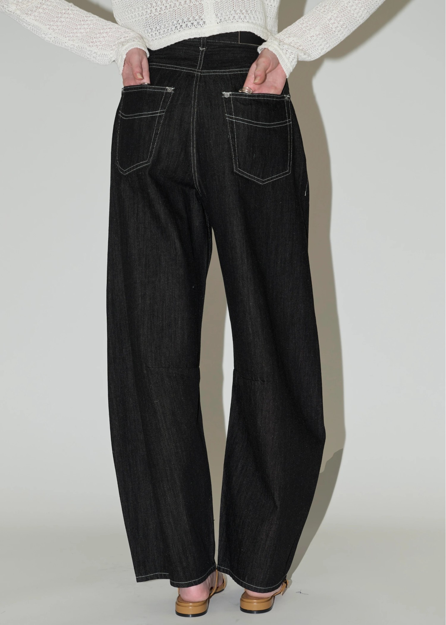 darts curve silhouette denim PT