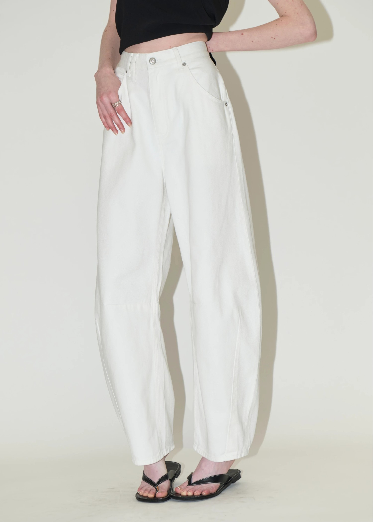 darts curve silhouette denim PT