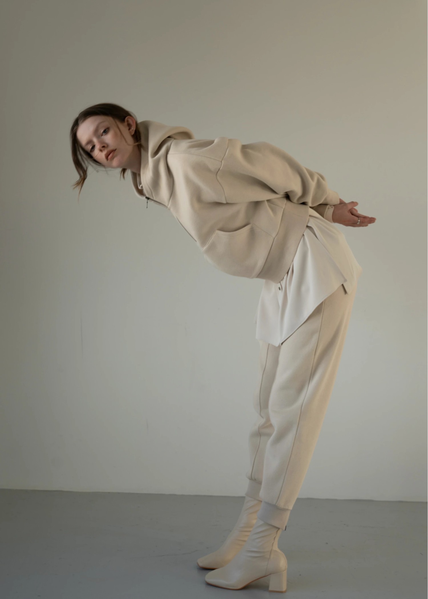 sweat raised back jogger slit PT