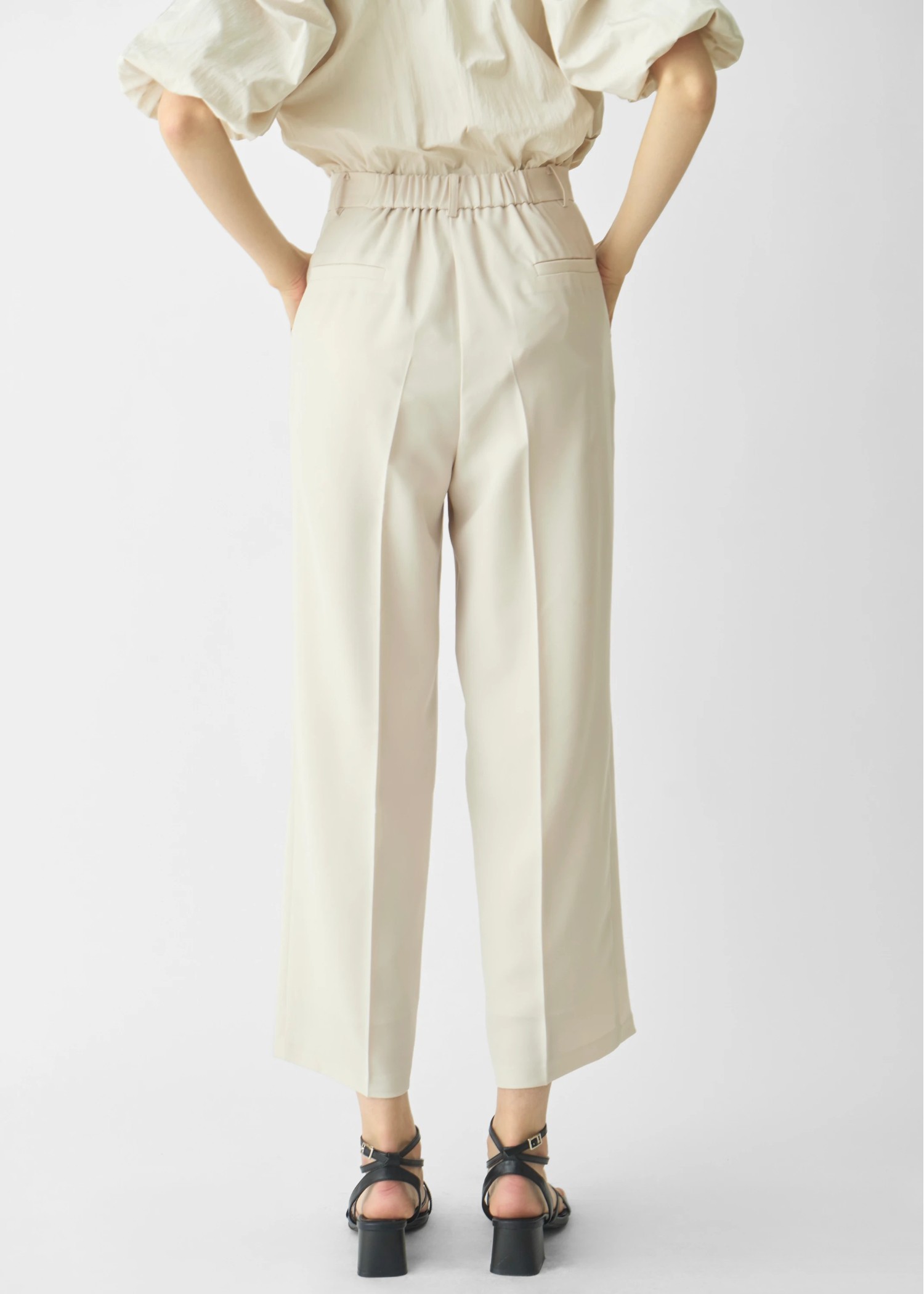 tuck center press slacks PT