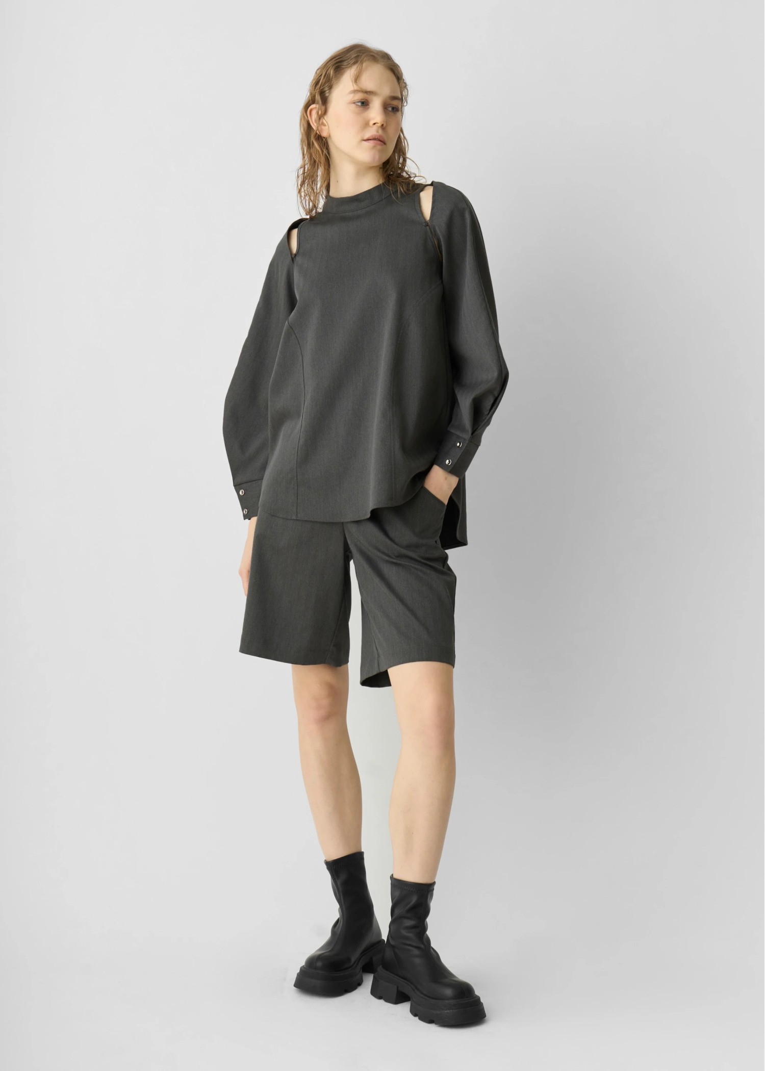 wave pocket piping herringbone half PT