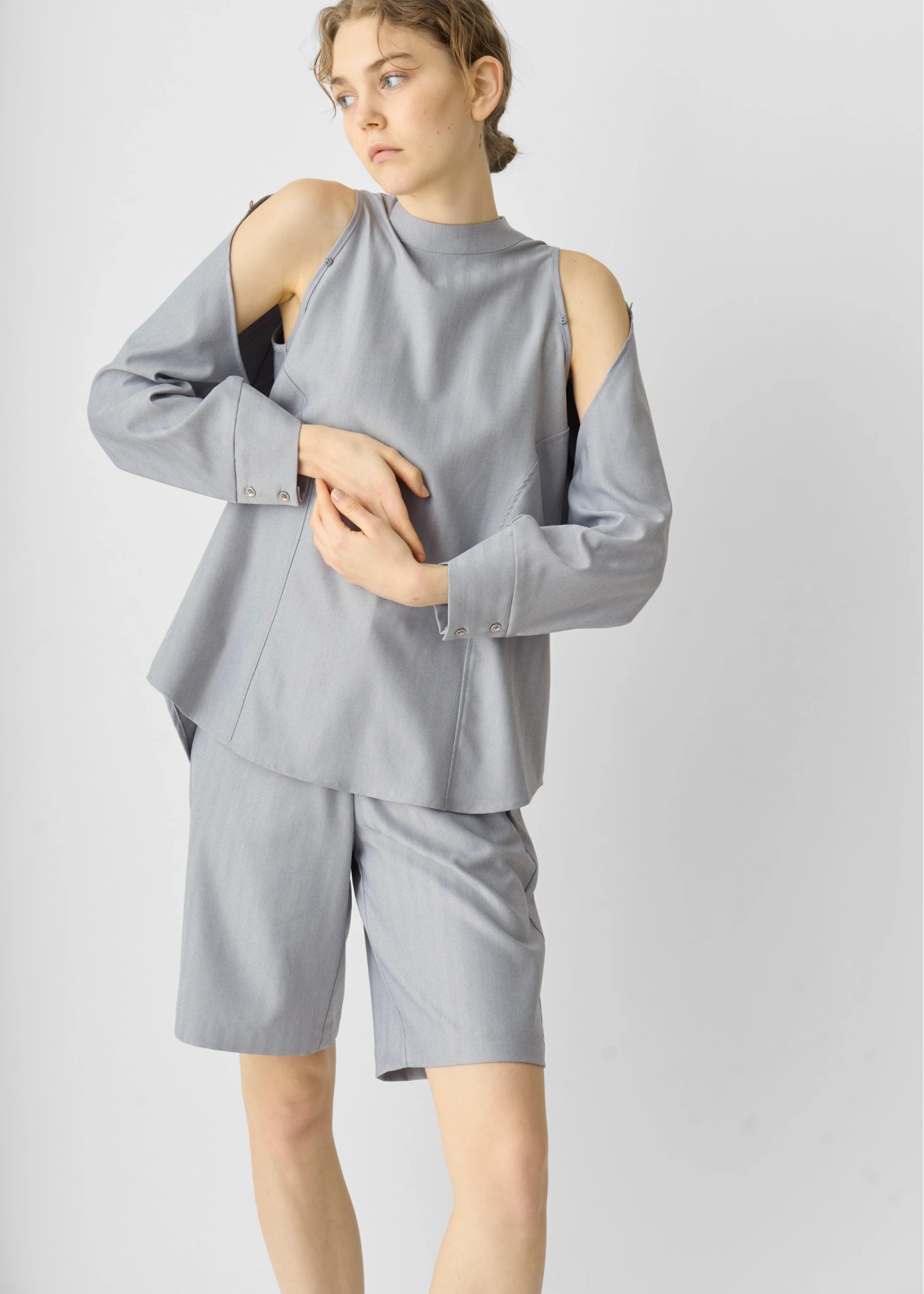 wave pocket piping herringbone half PT