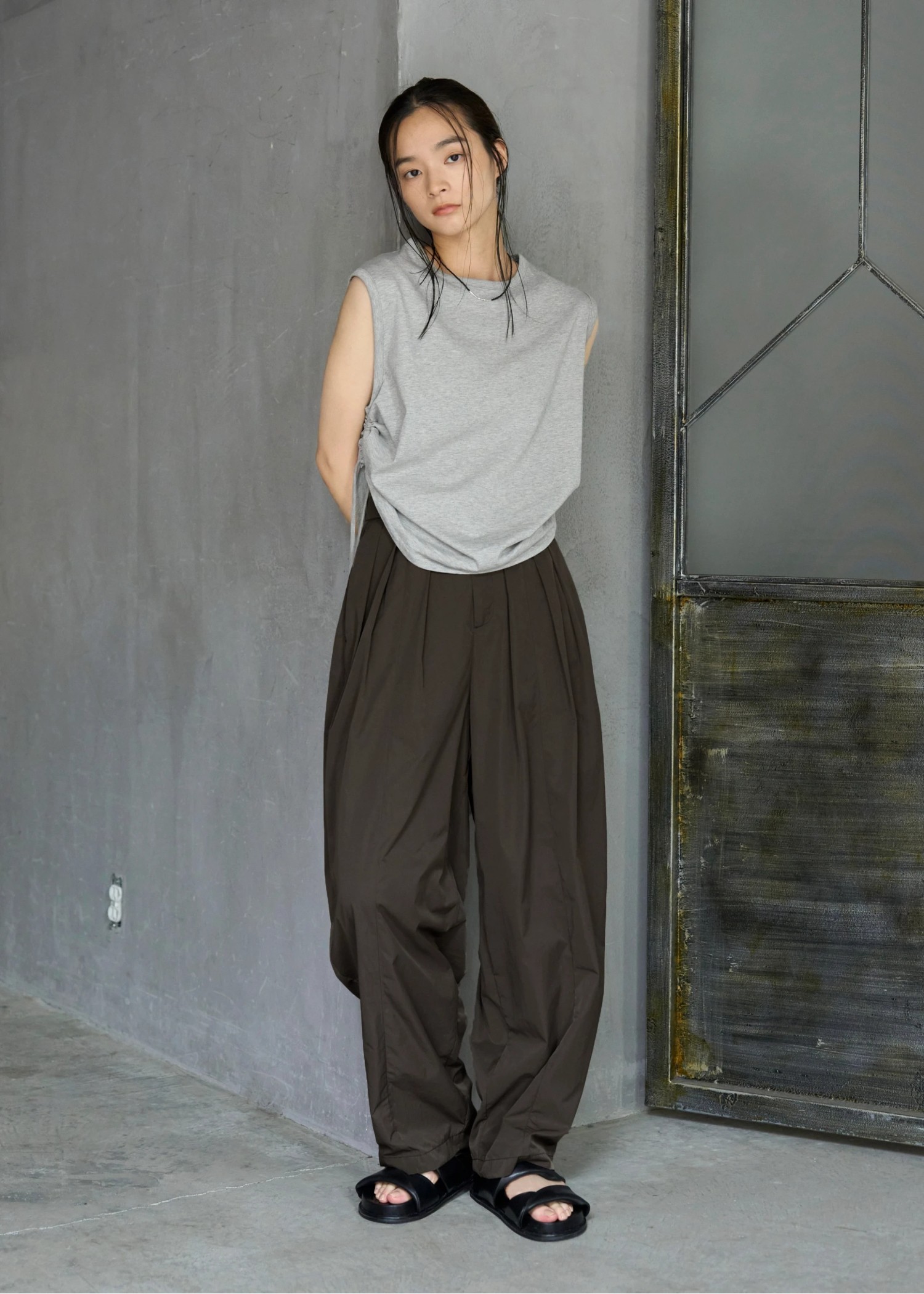 tuck wide panel nylon PT