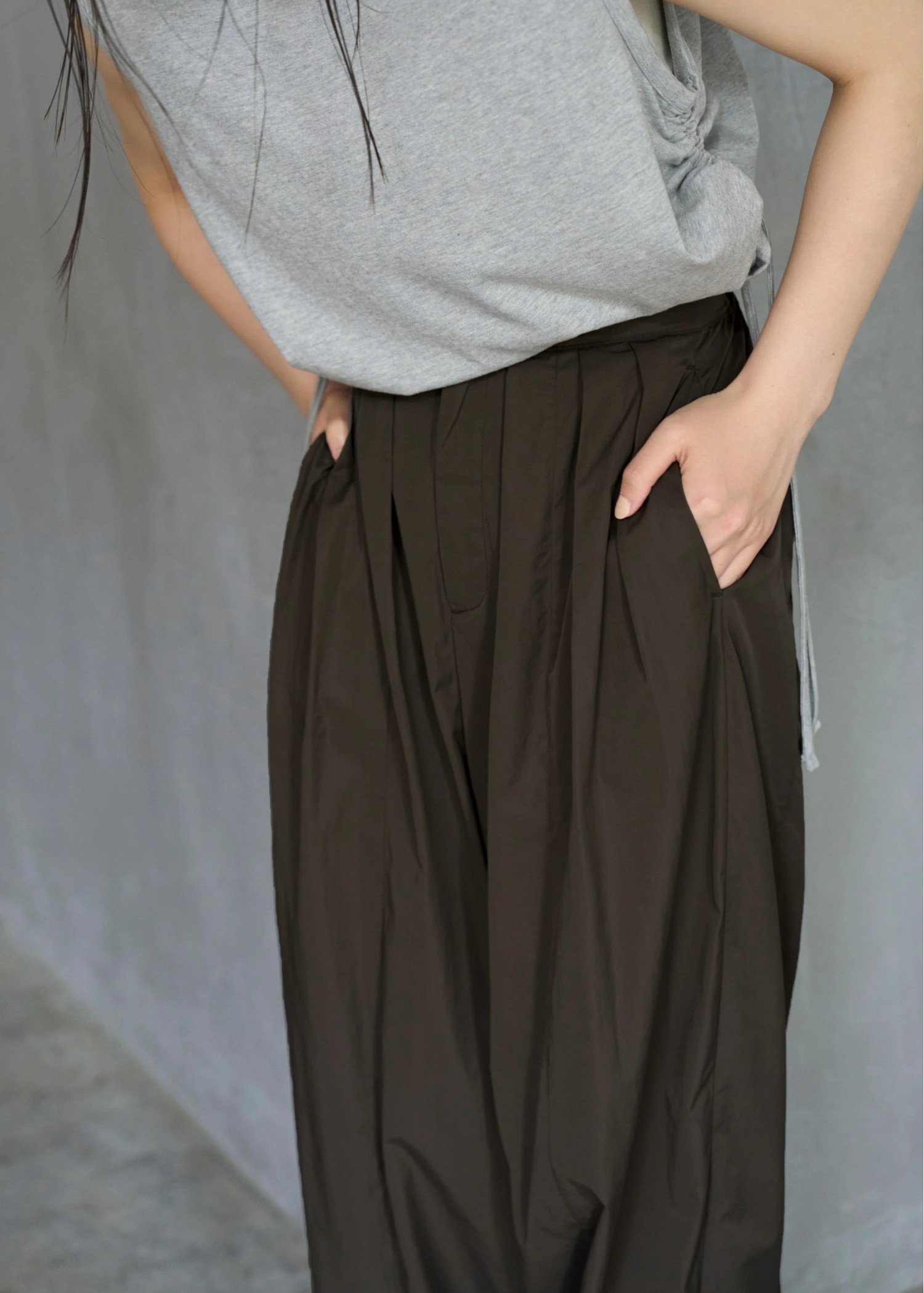 tuck wide panel nylon PT