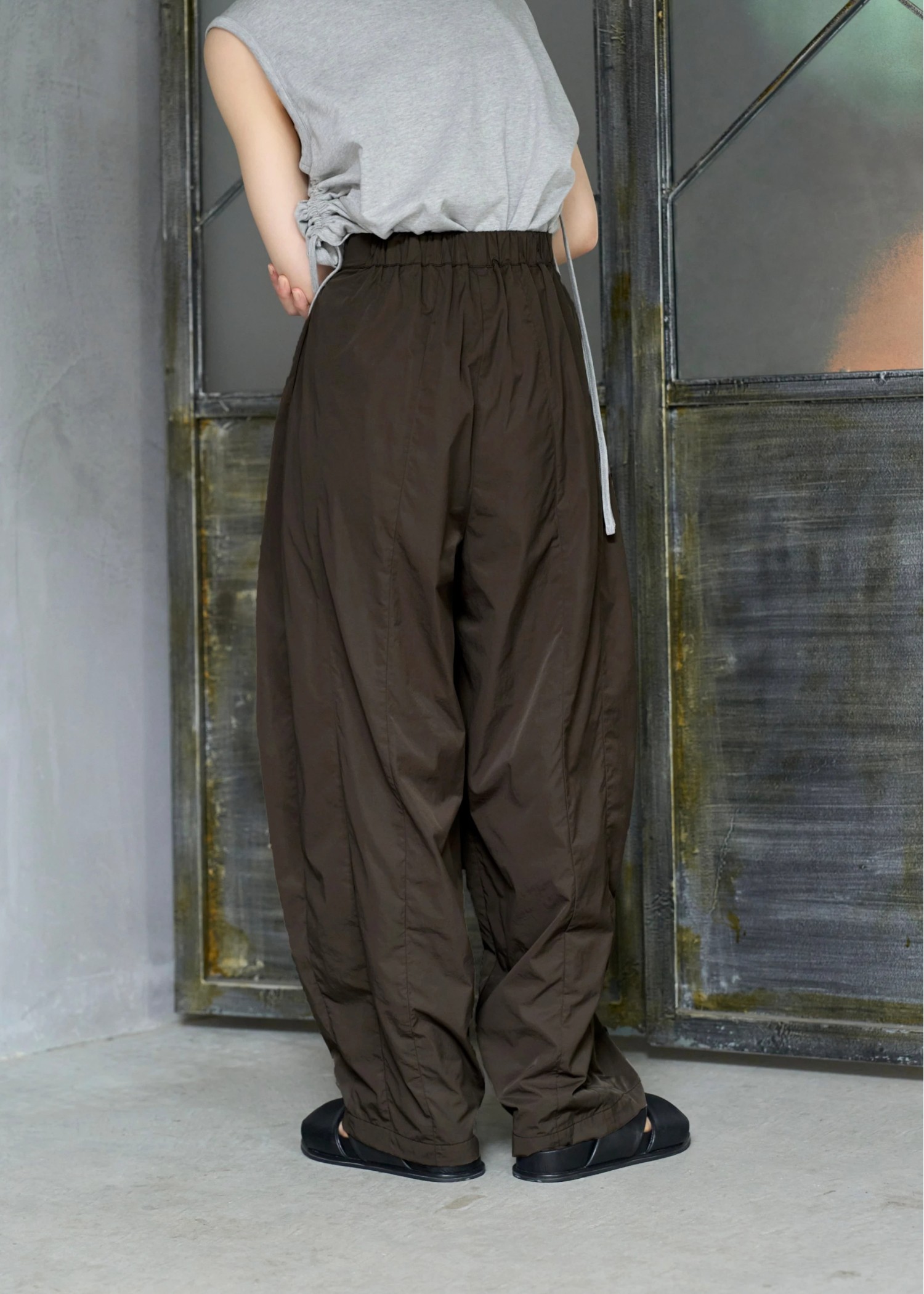 tuck wide panel nylon PT