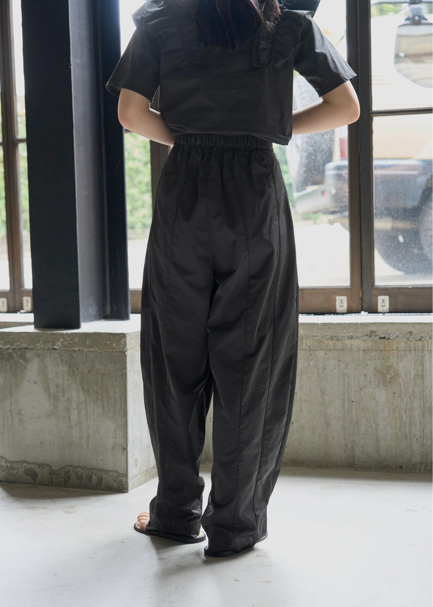 tuck wide panel nylon PT