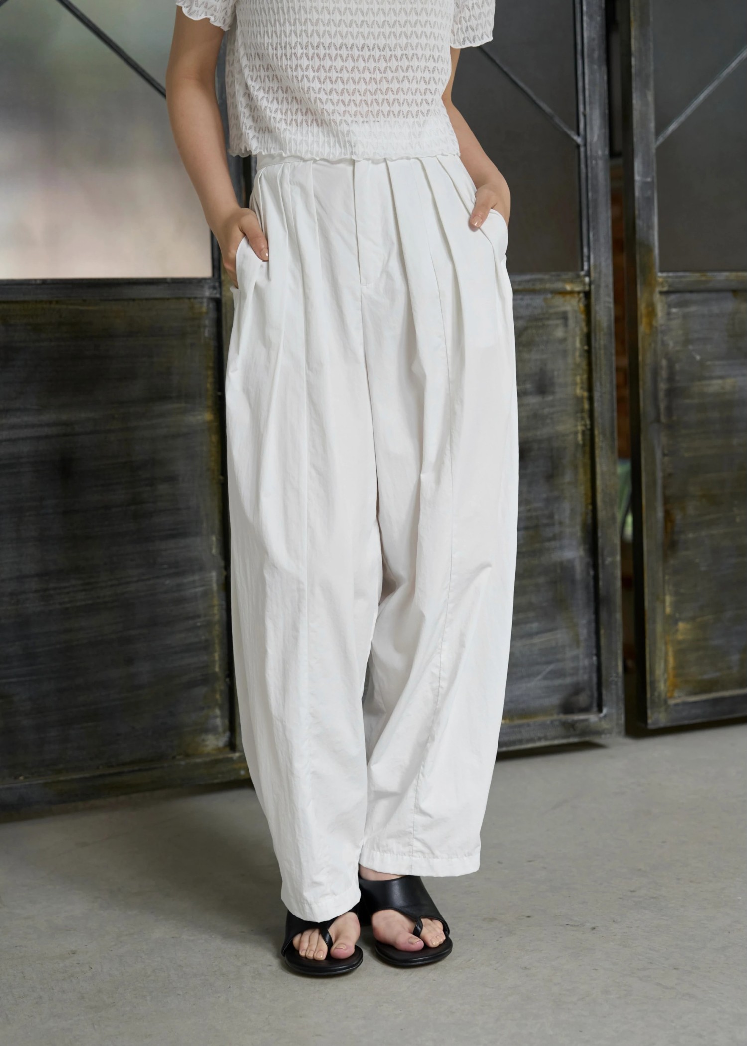 tuck wide panel nylon PT