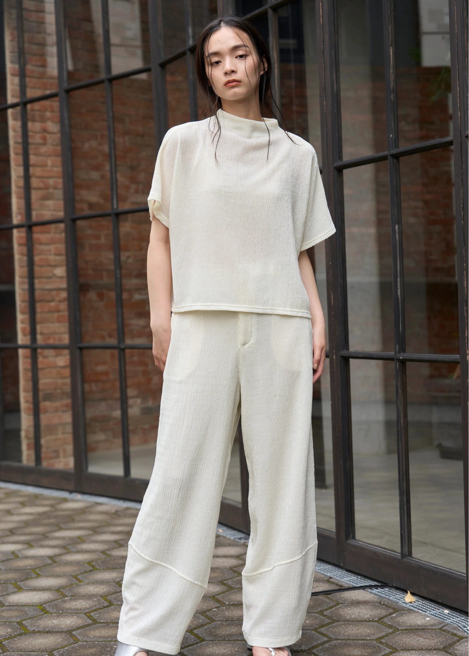 unevenness diagonal line wide cocoon PT