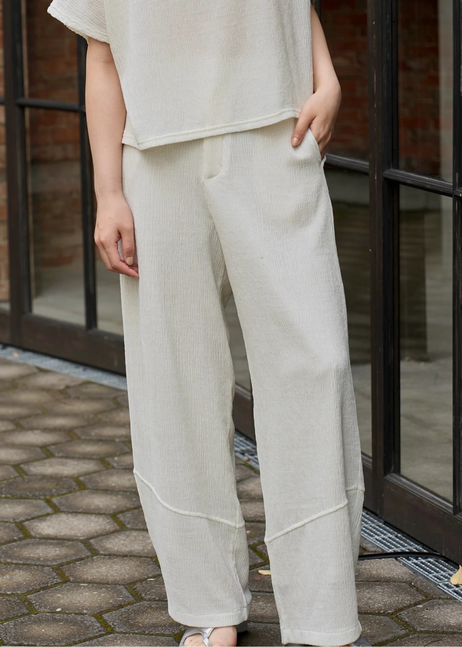 unevenness diagonal line wide cocoon PT