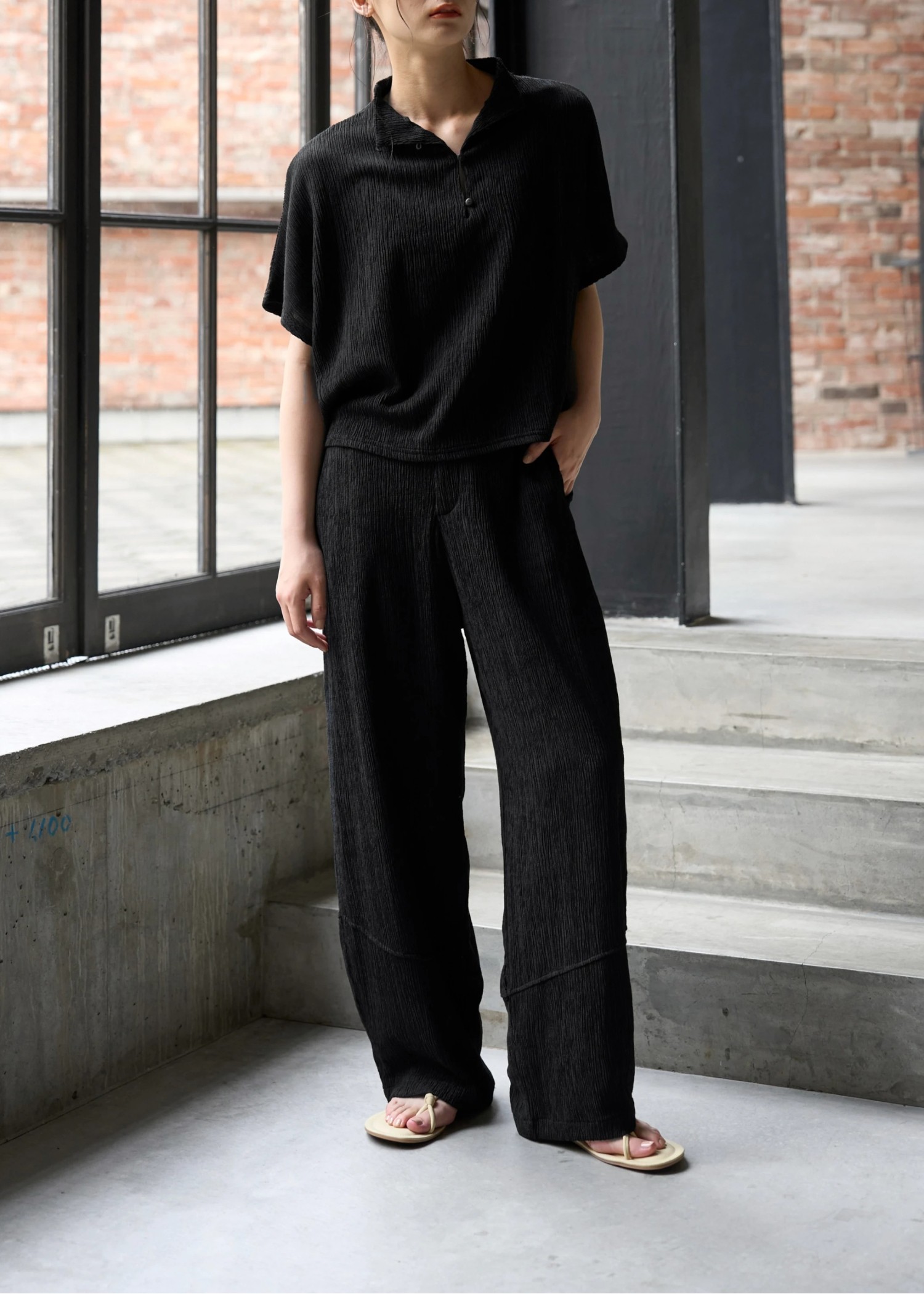 unevenness diagonal line wide cocoon PT