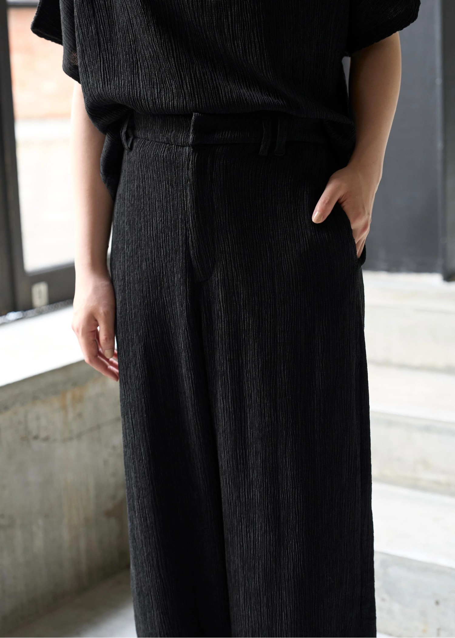 unevenness diagonal line wide cocoon PT