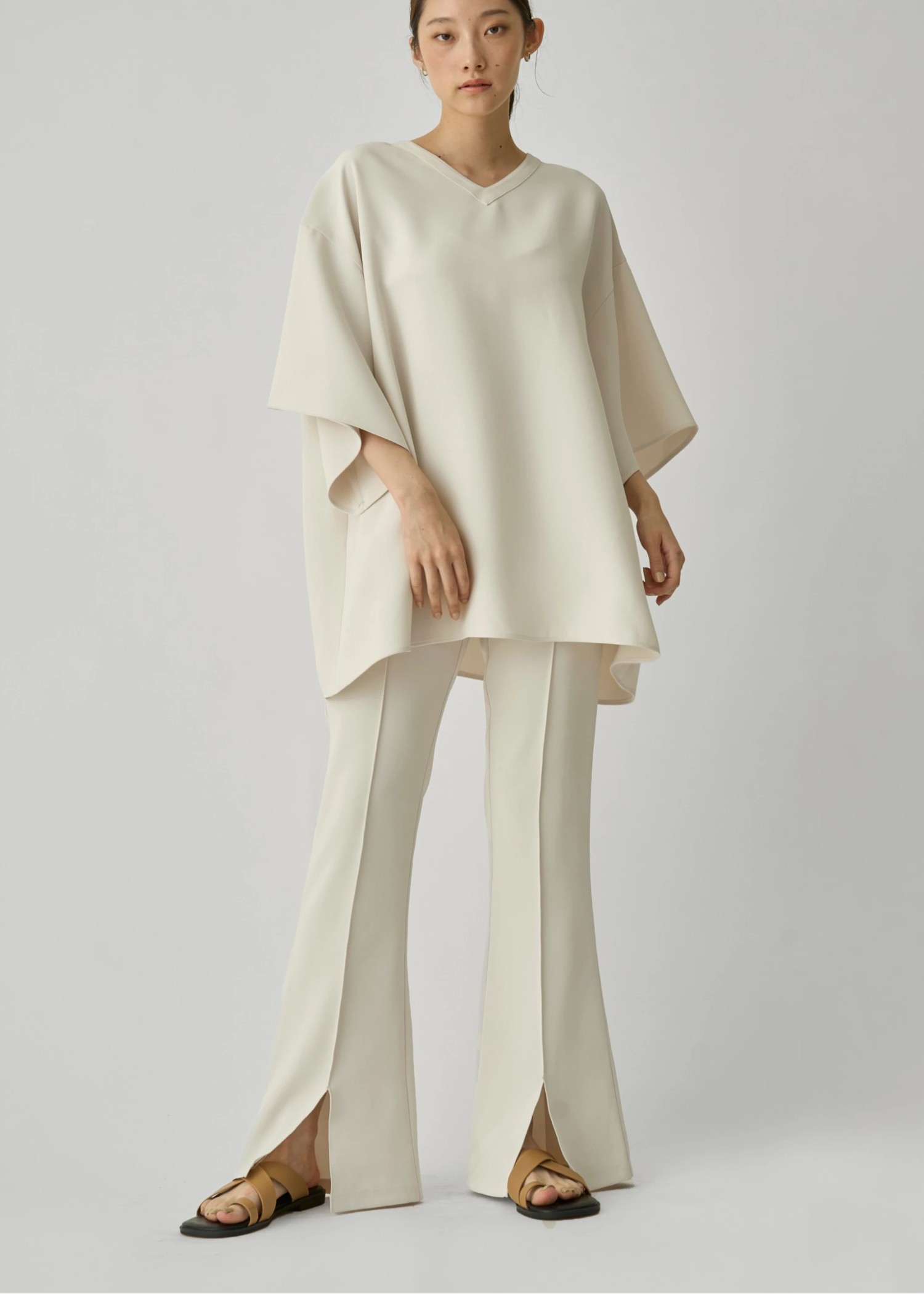 center slit relax flare PT