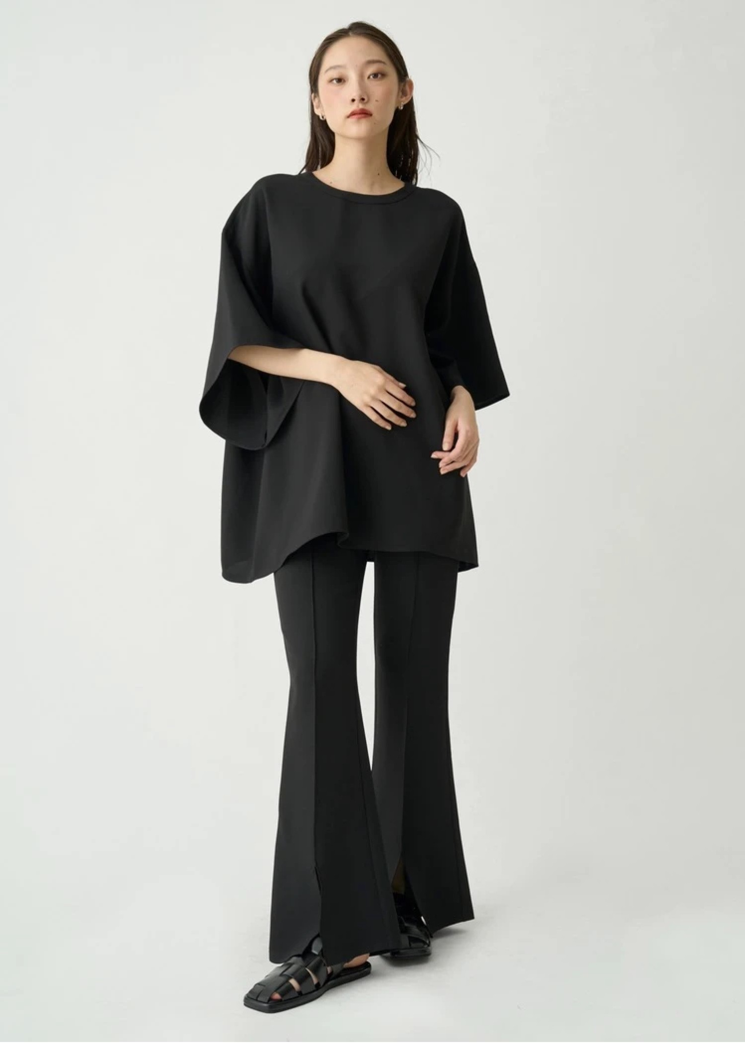 center slit relax flare PT