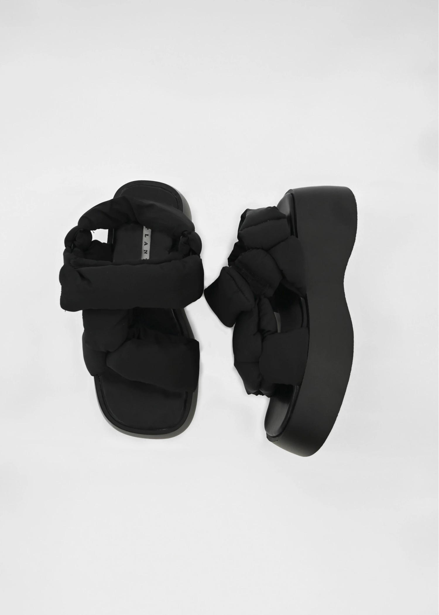 volume sole padded sandal
