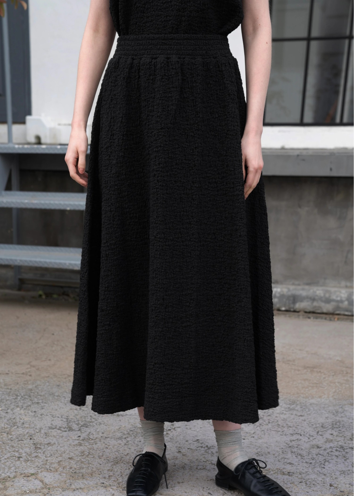 volume flare matelasse SK