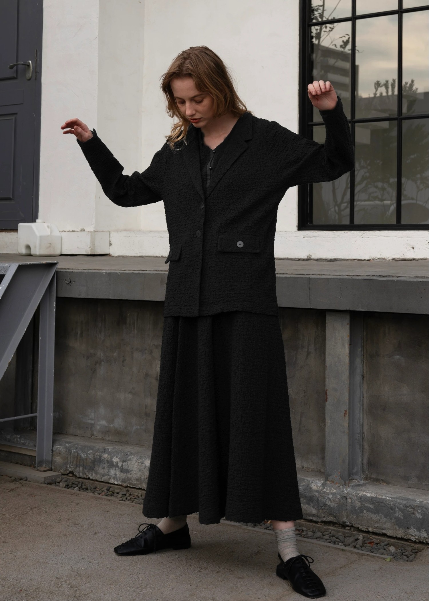 volume flare matelasse SK