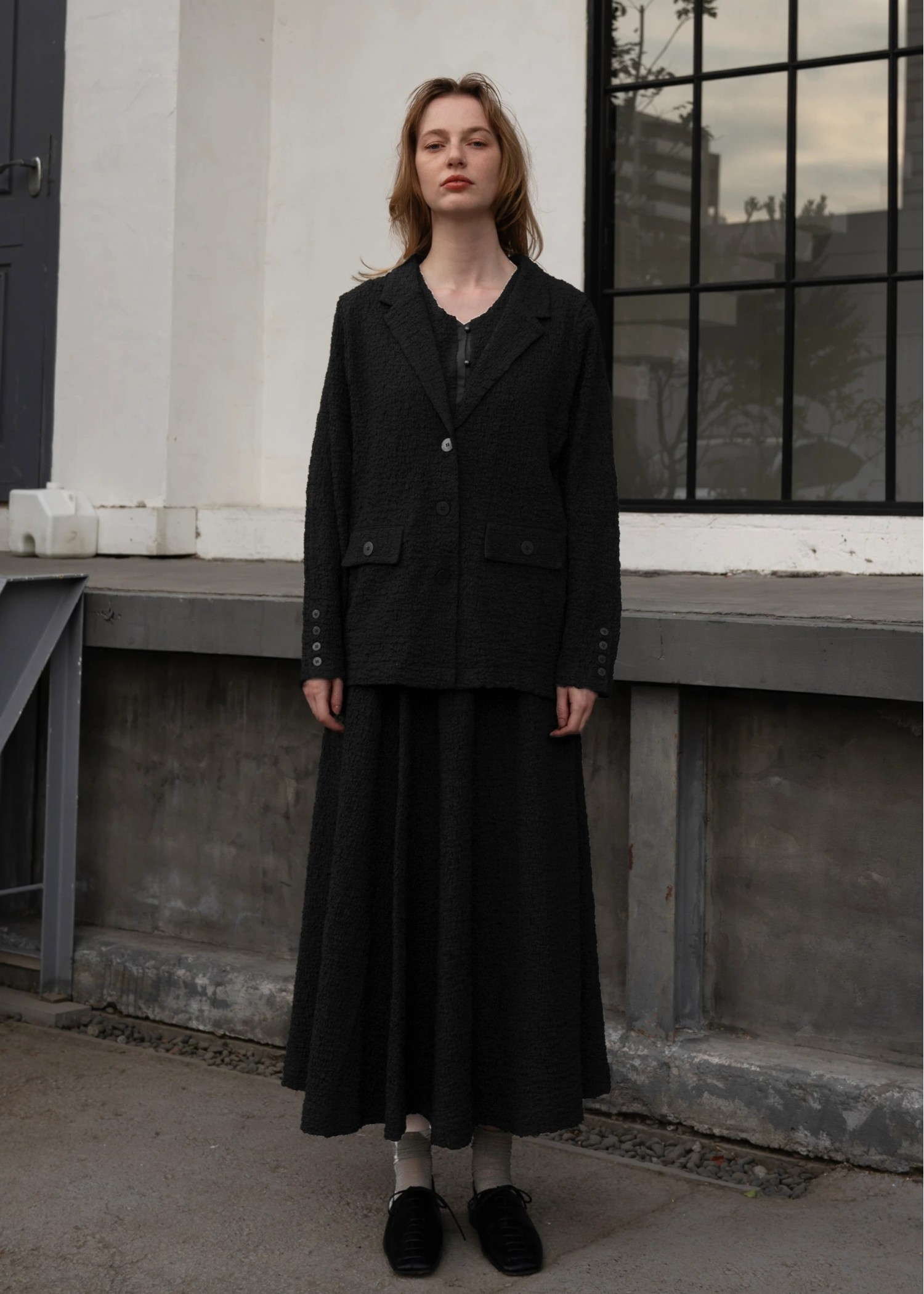 volume flare matelasse SK