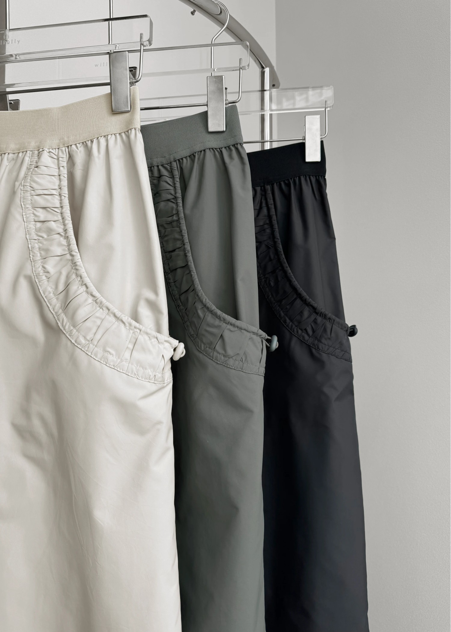 drawstring pocket pencil SK