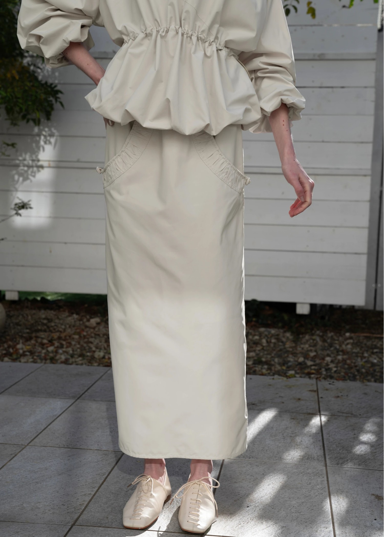 drawstring pocket pencil SK