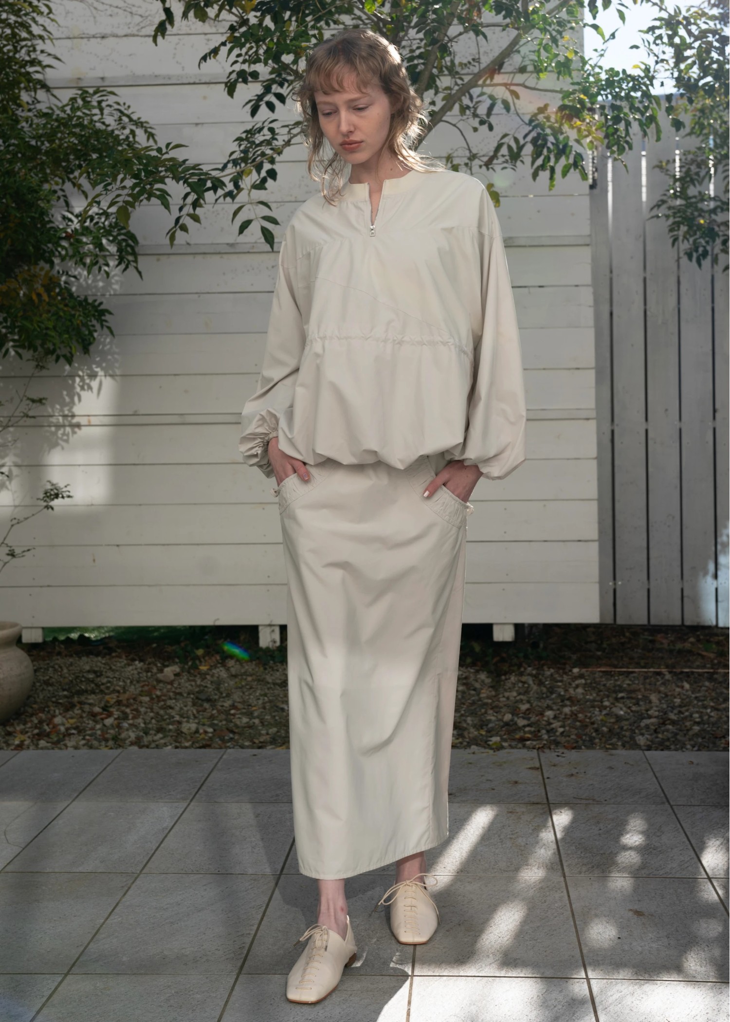 drawstring pocket pencil SK