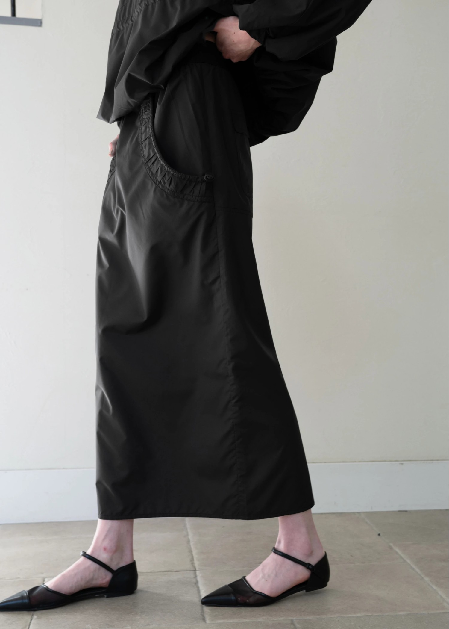 drawstring pocket pencil SK