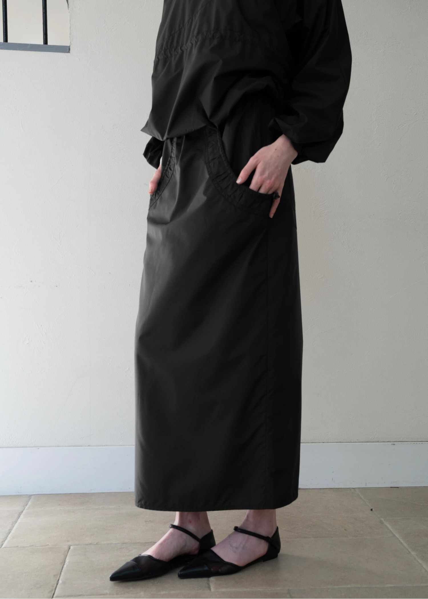 drawstring pocket pencil SK