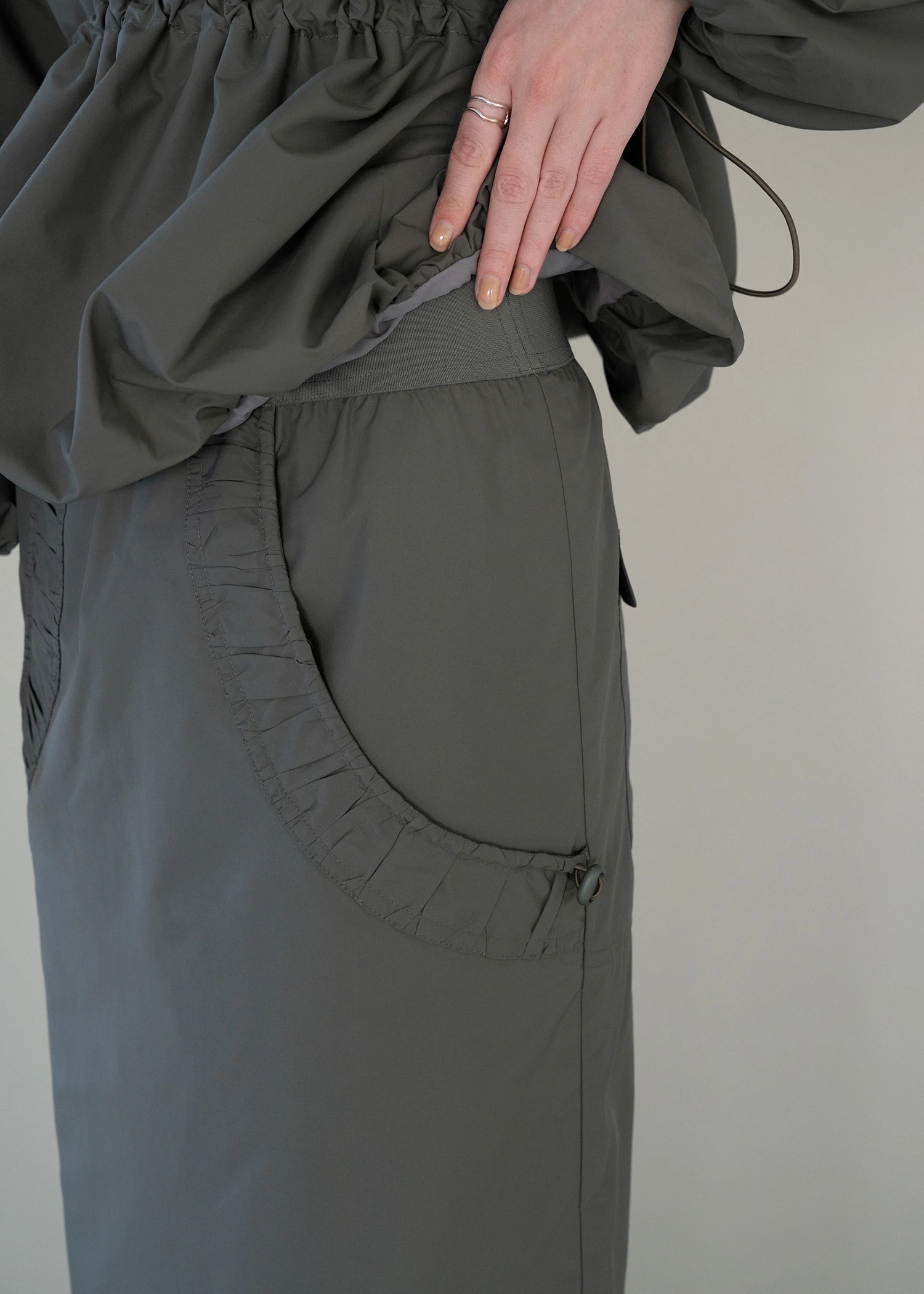 drawstring pocket pencil SK