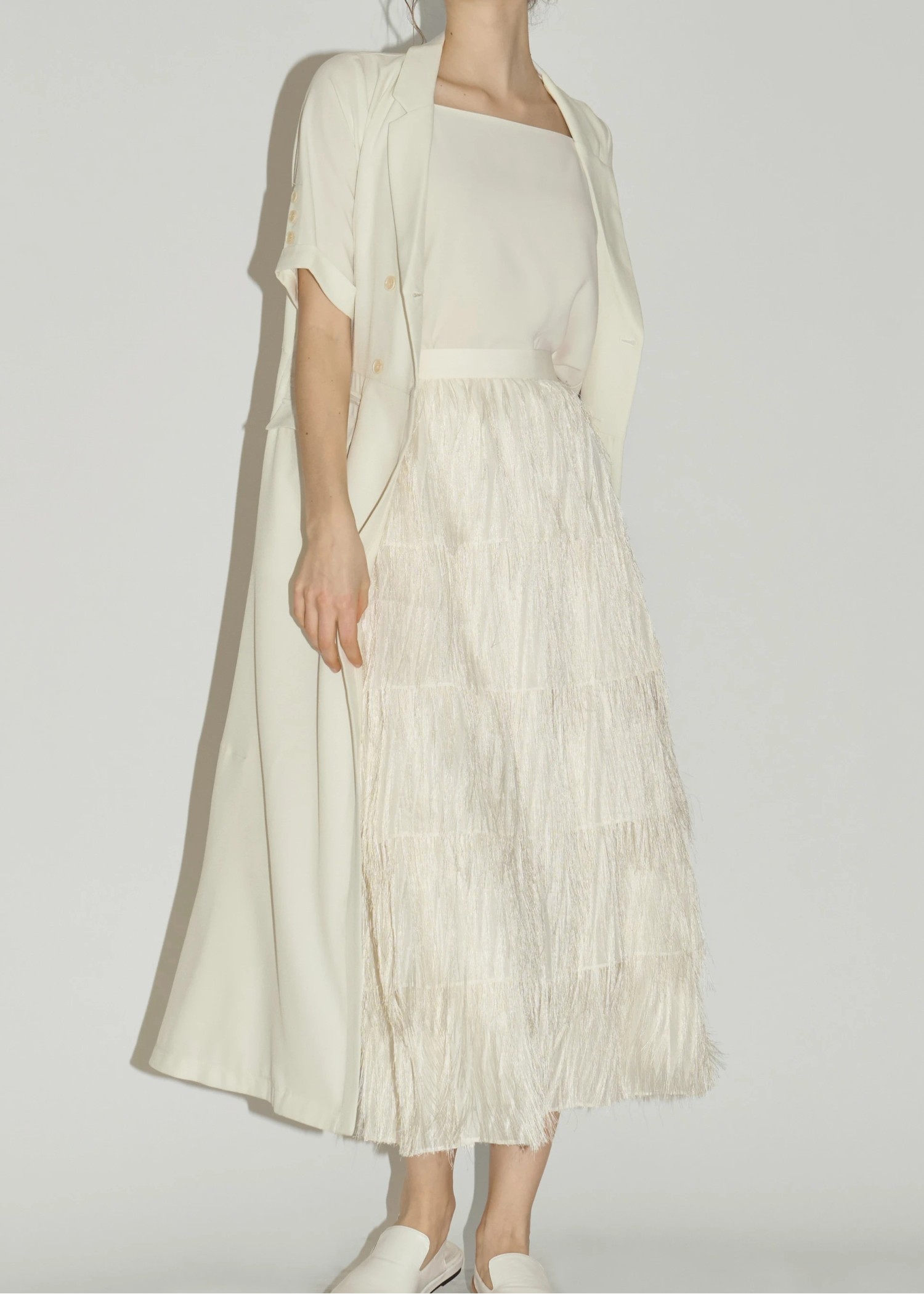 aslope fringe tiered SK