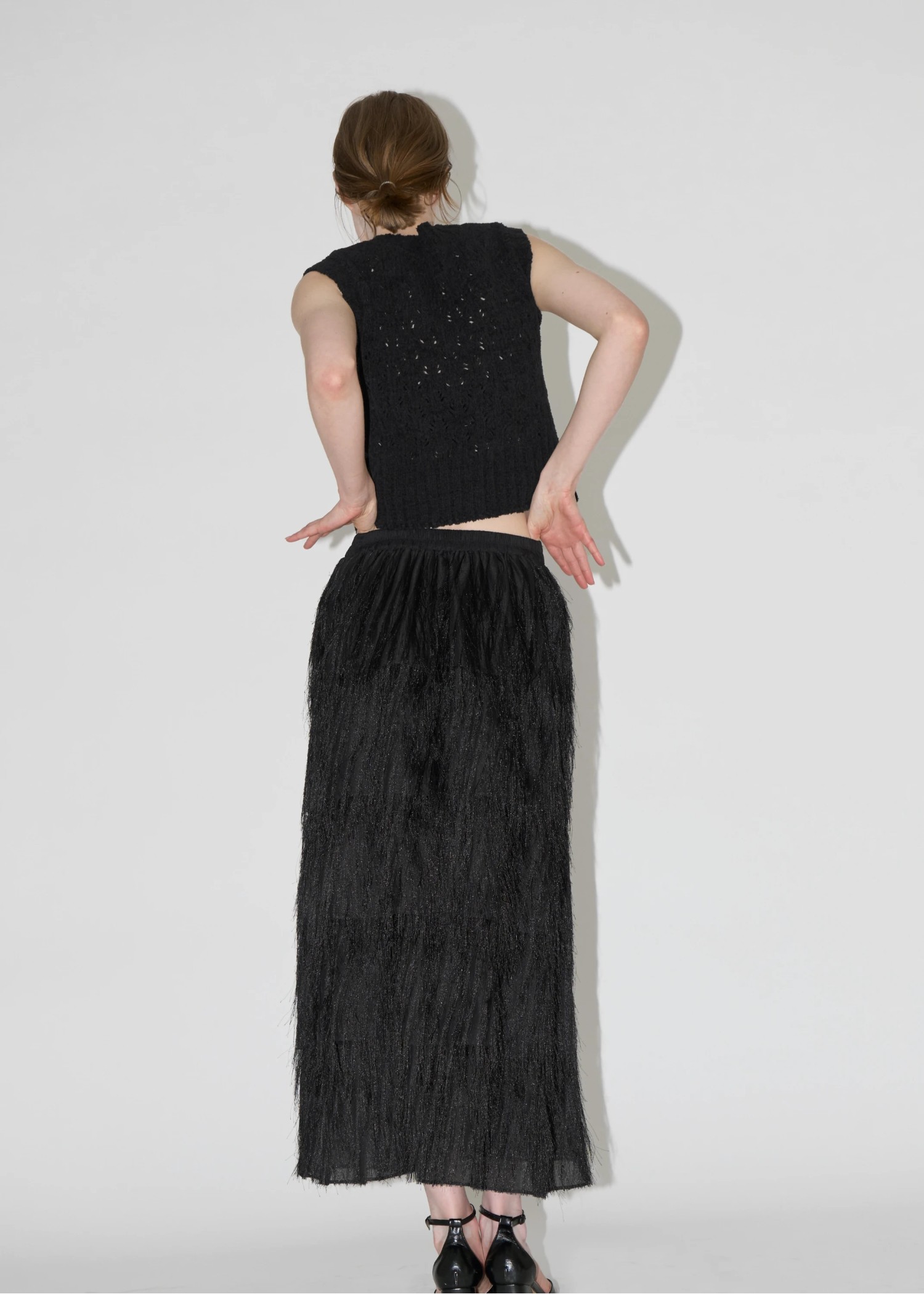 aslope fringe tiered SK