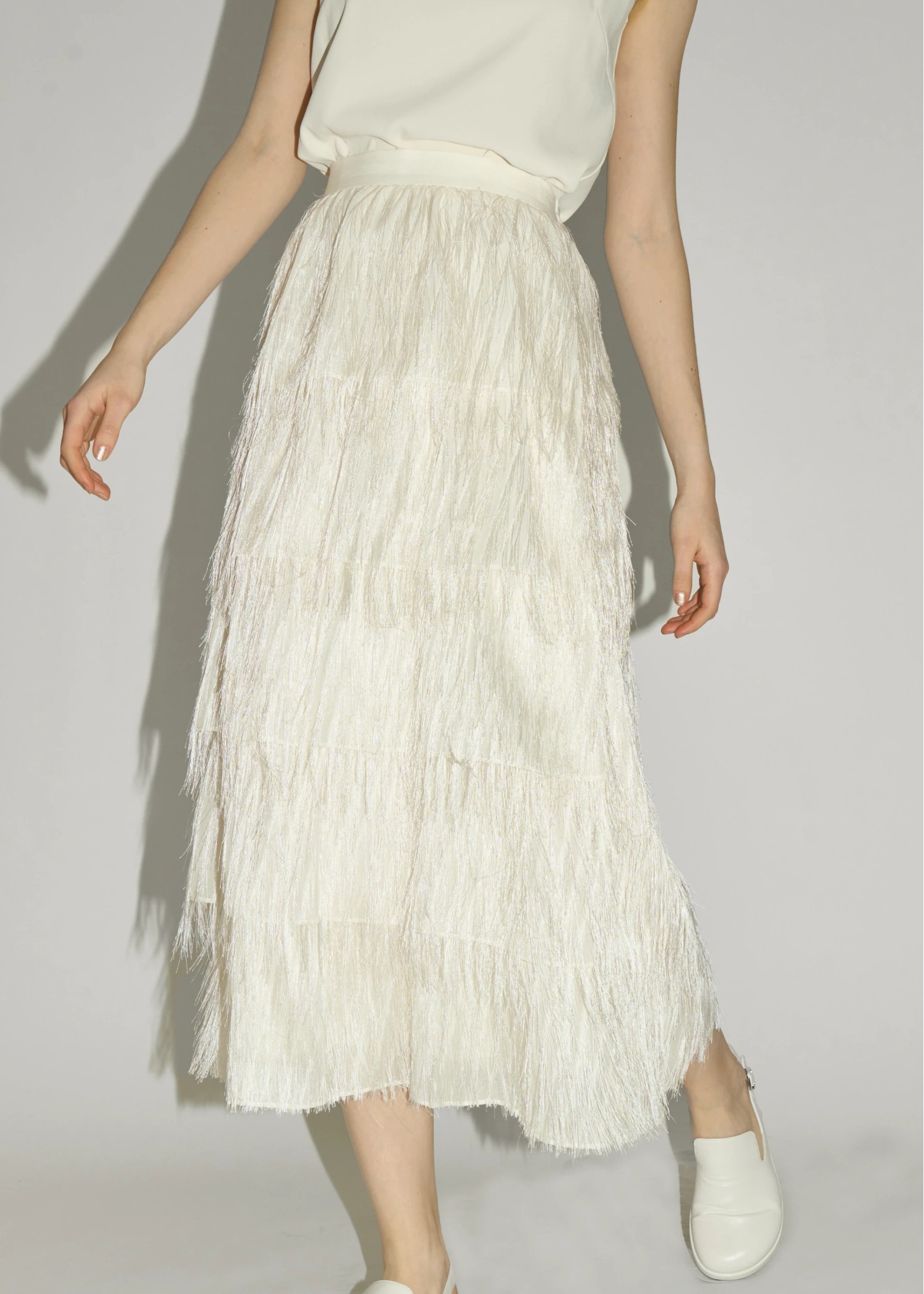 aslope fringe tiered SK