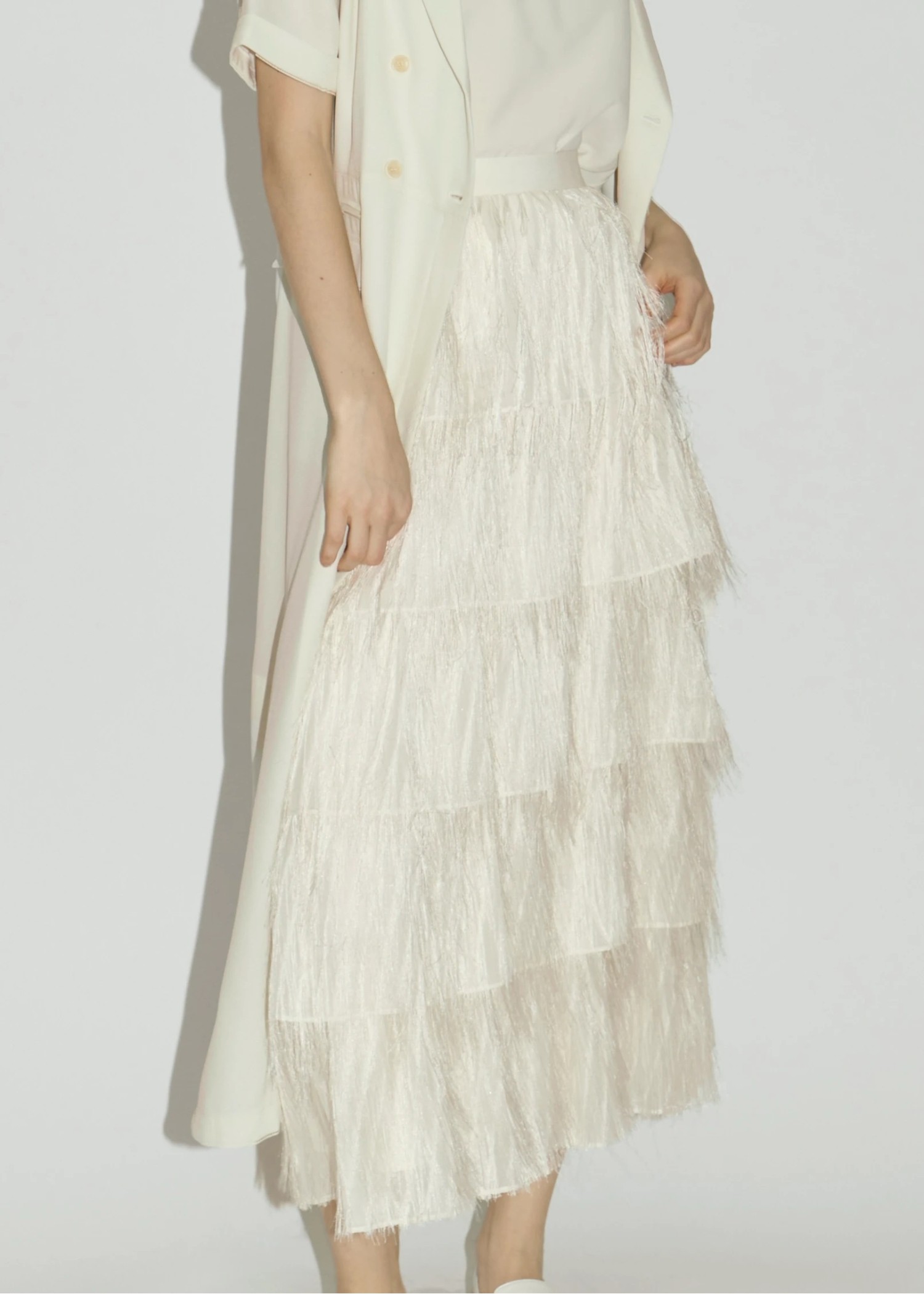 aslope fringe tiered SK