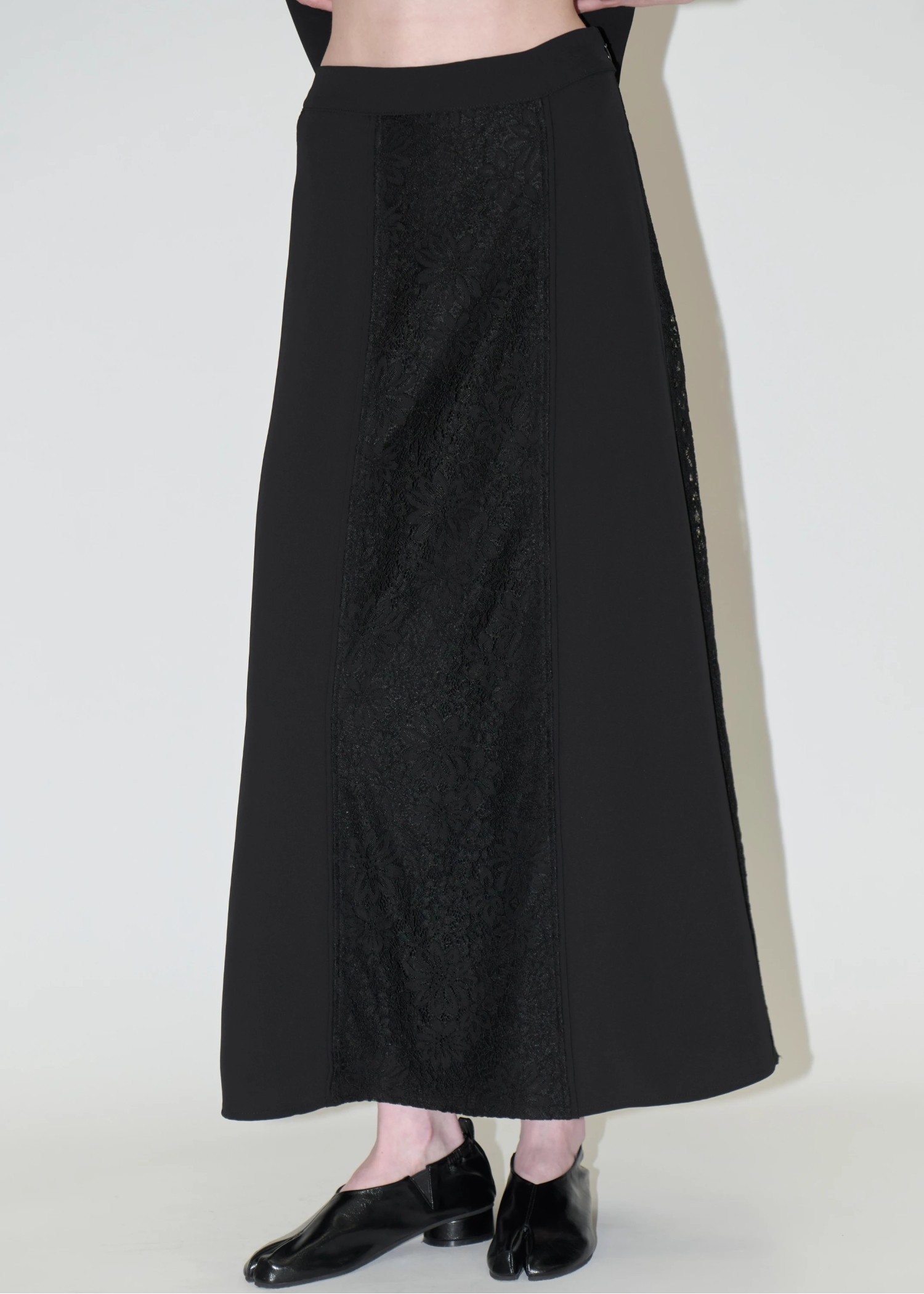 organdy bolero lace patchwork 3 piece SET UP