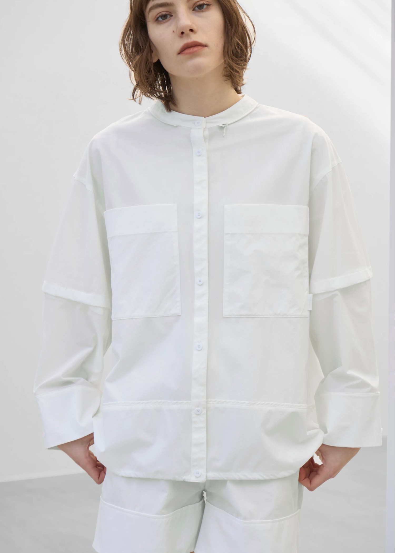 removable sleeve hoody drawstring SH