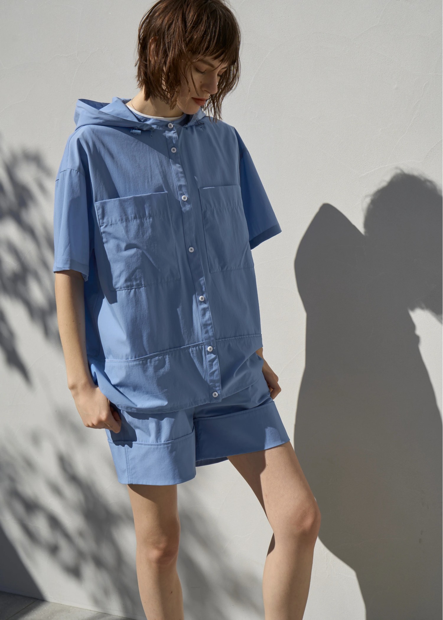 removable sleeve hoody drawstring SH