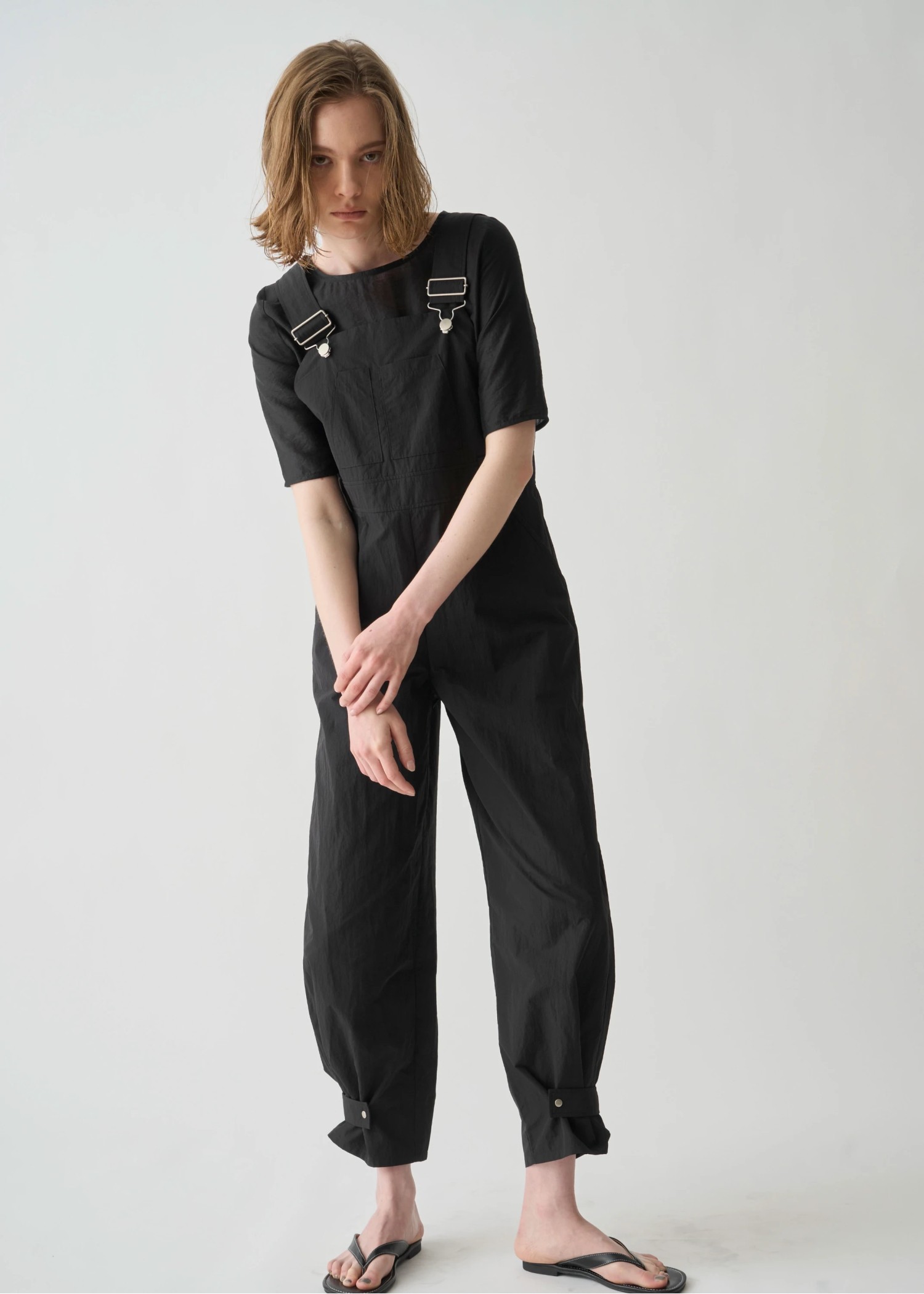 half sleeve boat neck sheer tops