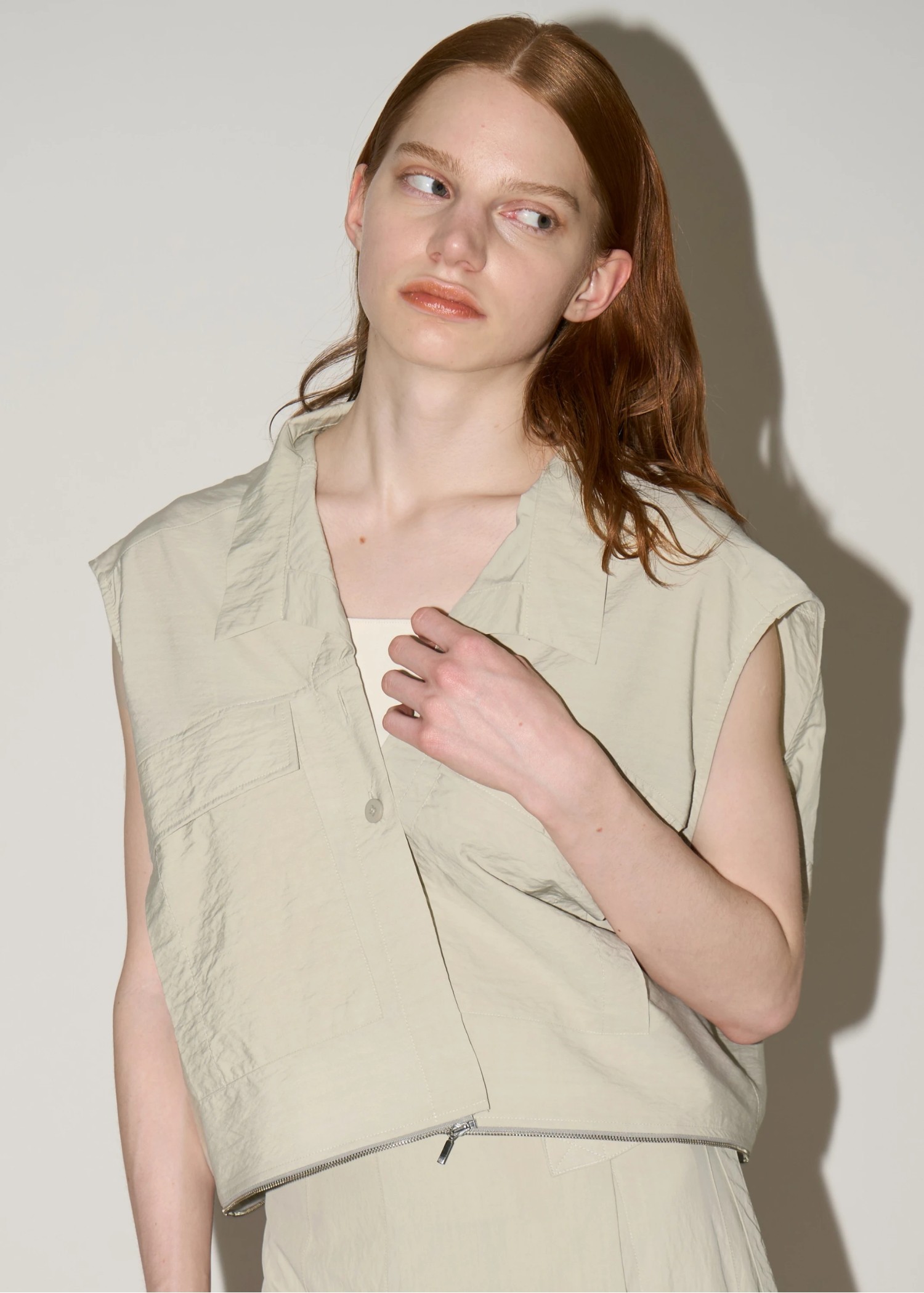 upend 2way french sleeve tops