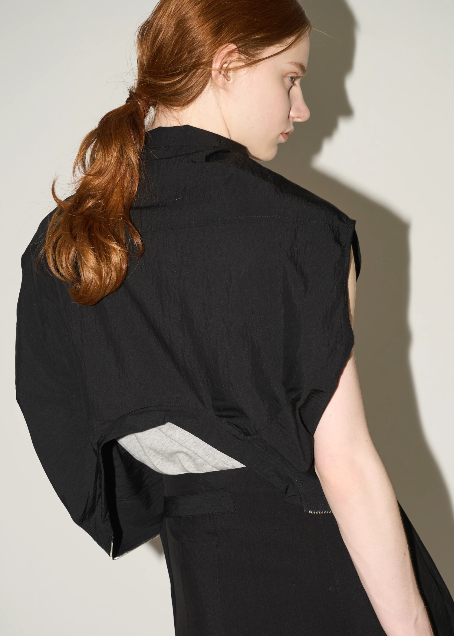 upend 2way french sleeve tops