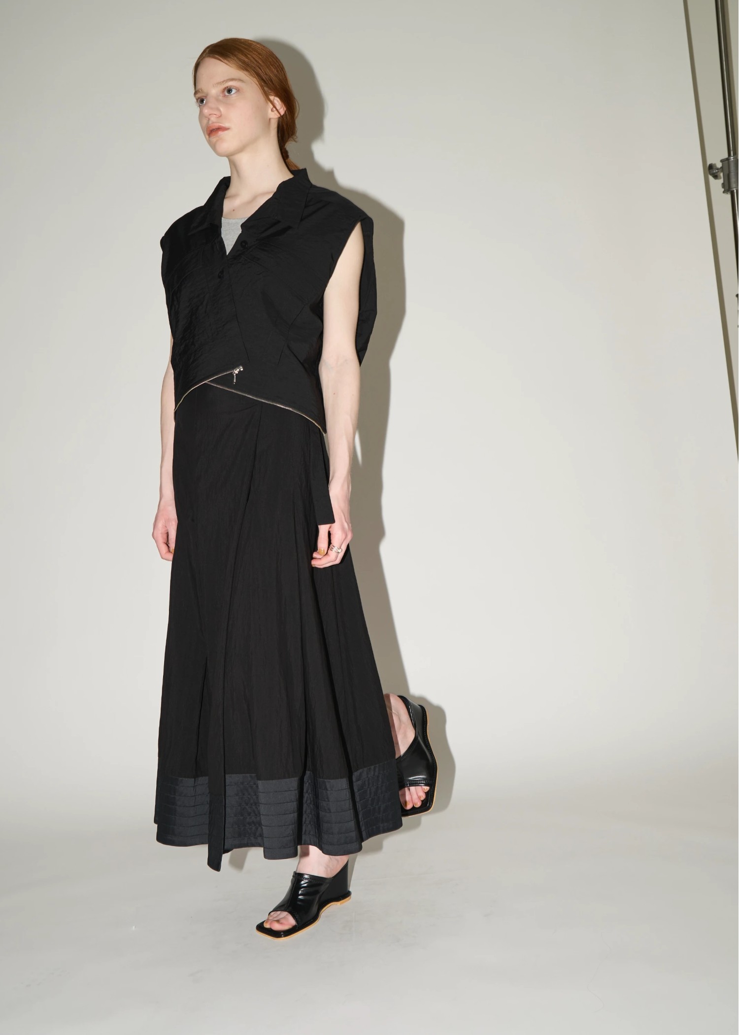 upend 2way french sleeve tops