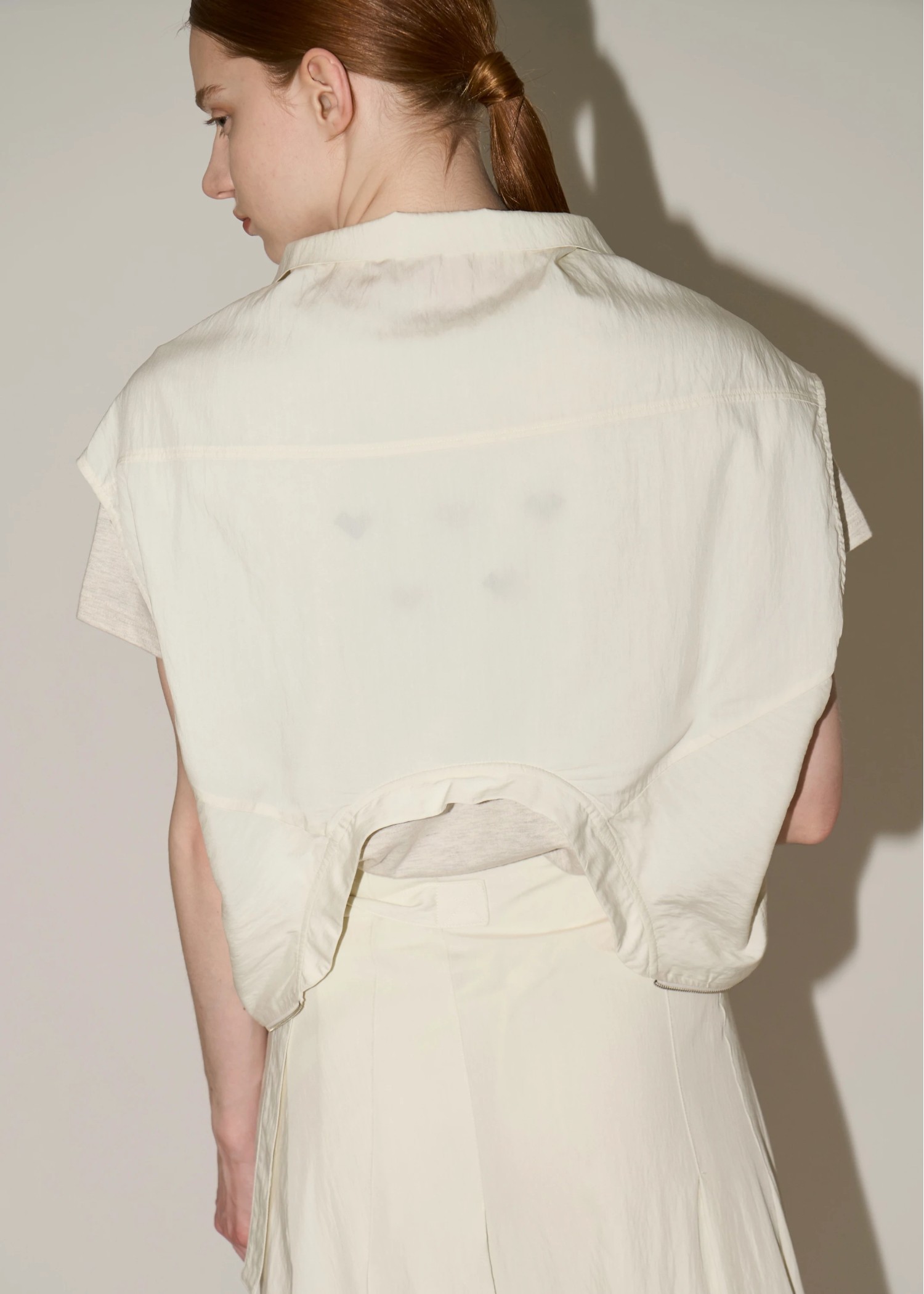 upend 2way french sleeve tops