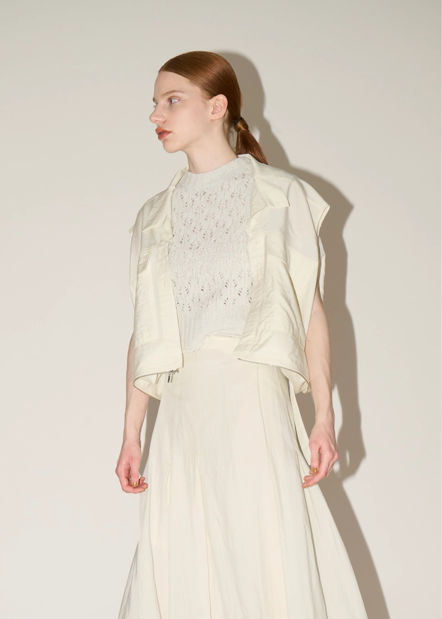 upend 2way french sleeve tops