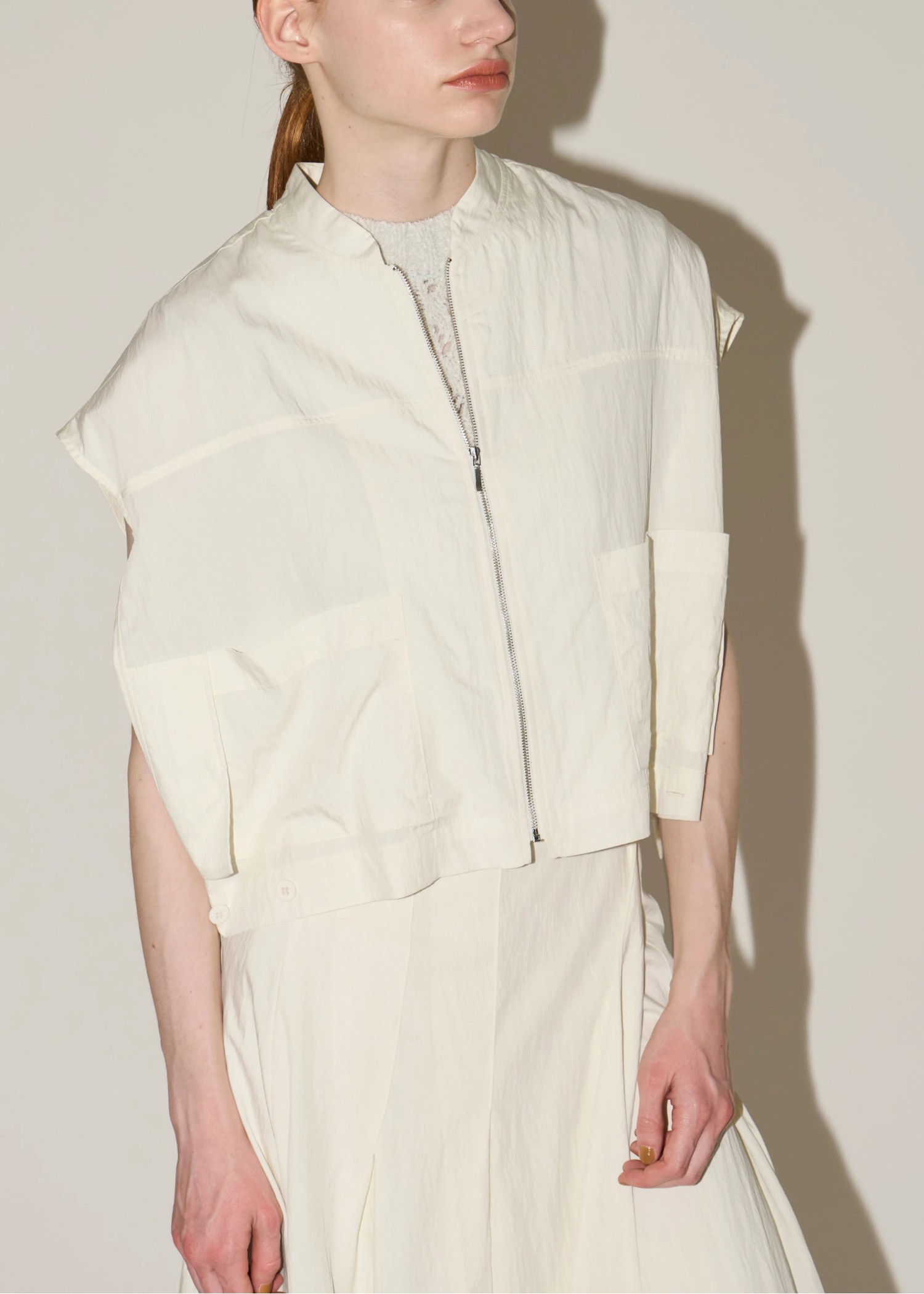 upend 2way french sleeve tops