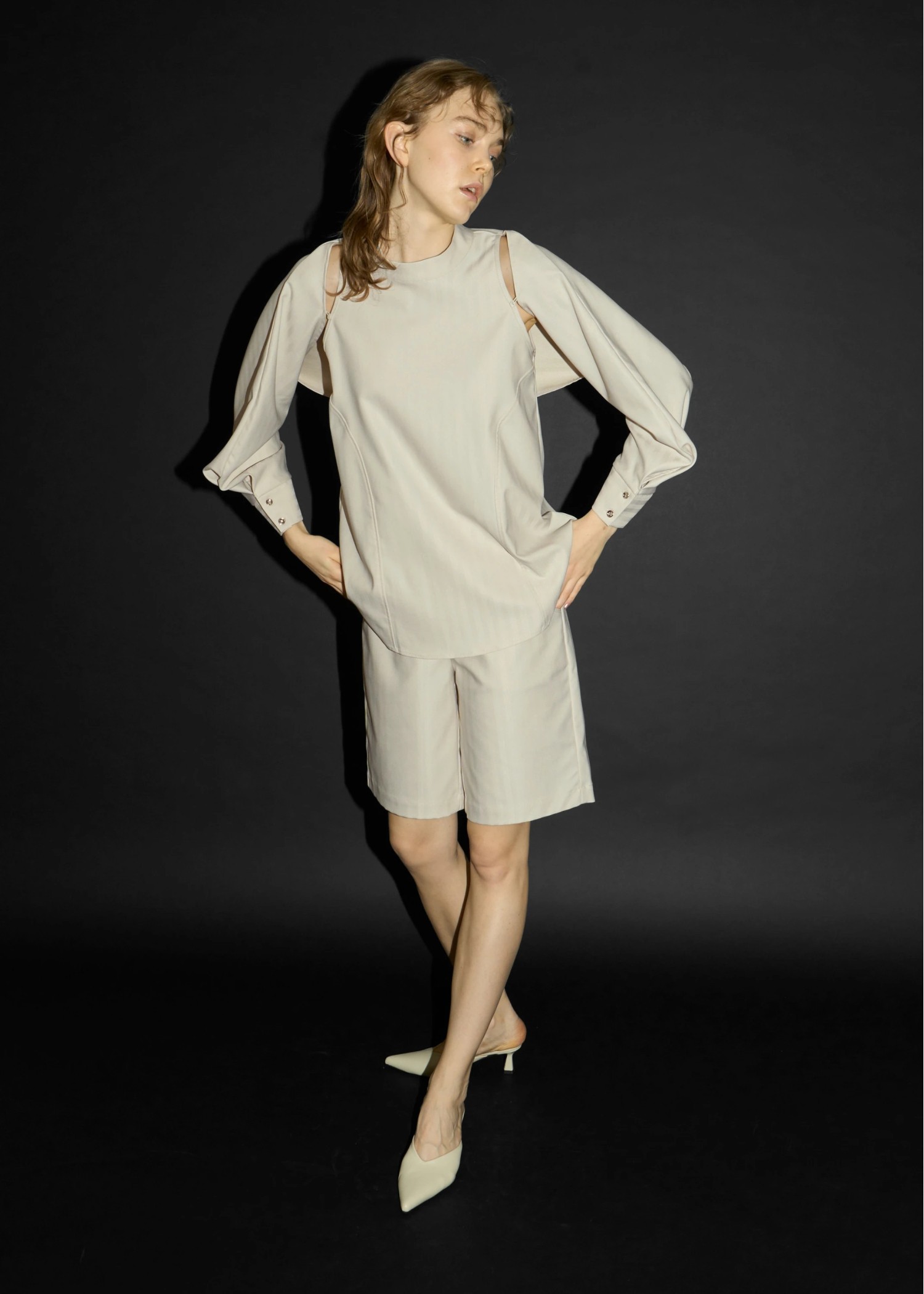 bolero combination many way herringbone BL