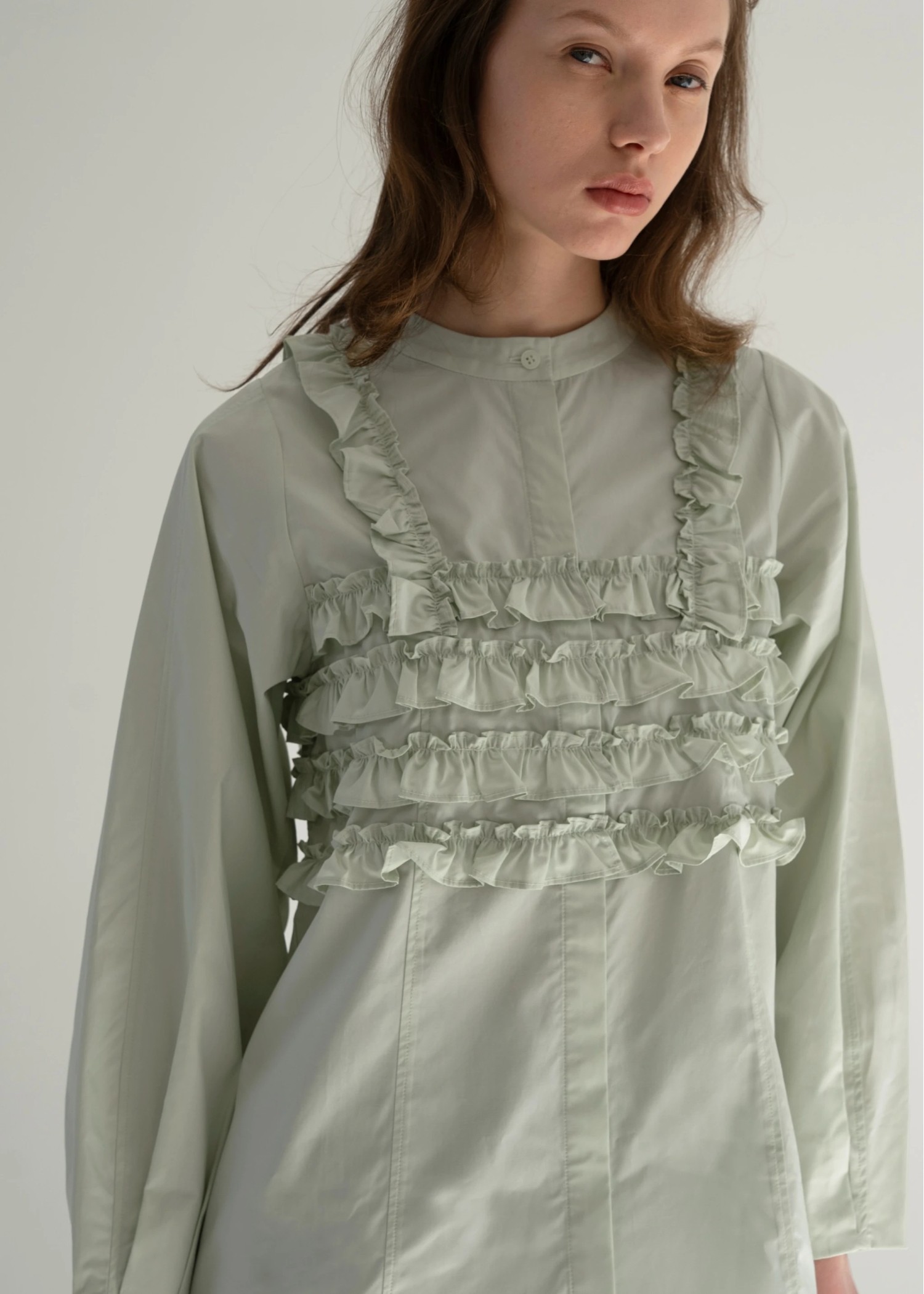 frill bustier layered like SH