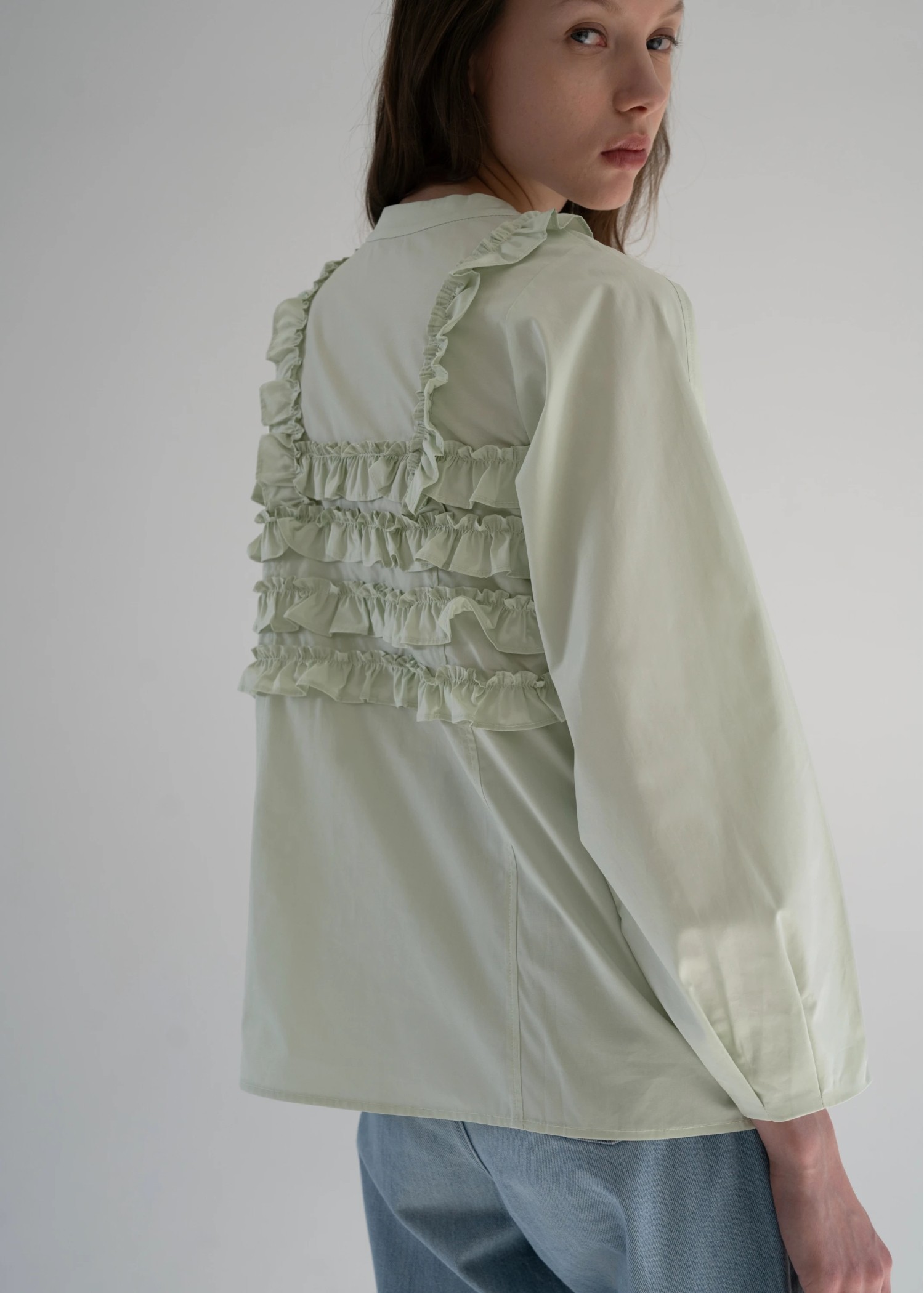 frill bustier layered like SH