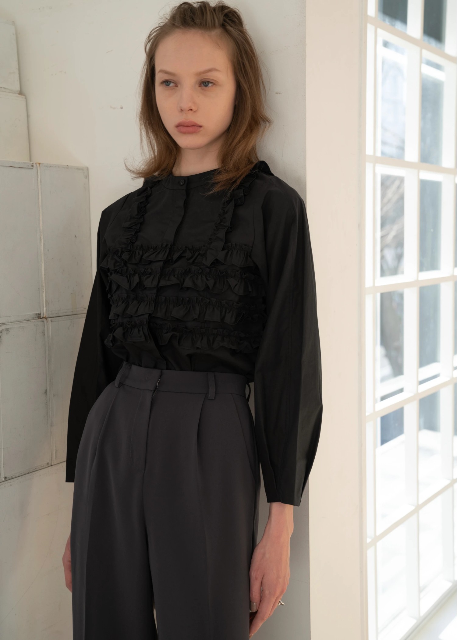 frill bustier layered like SH