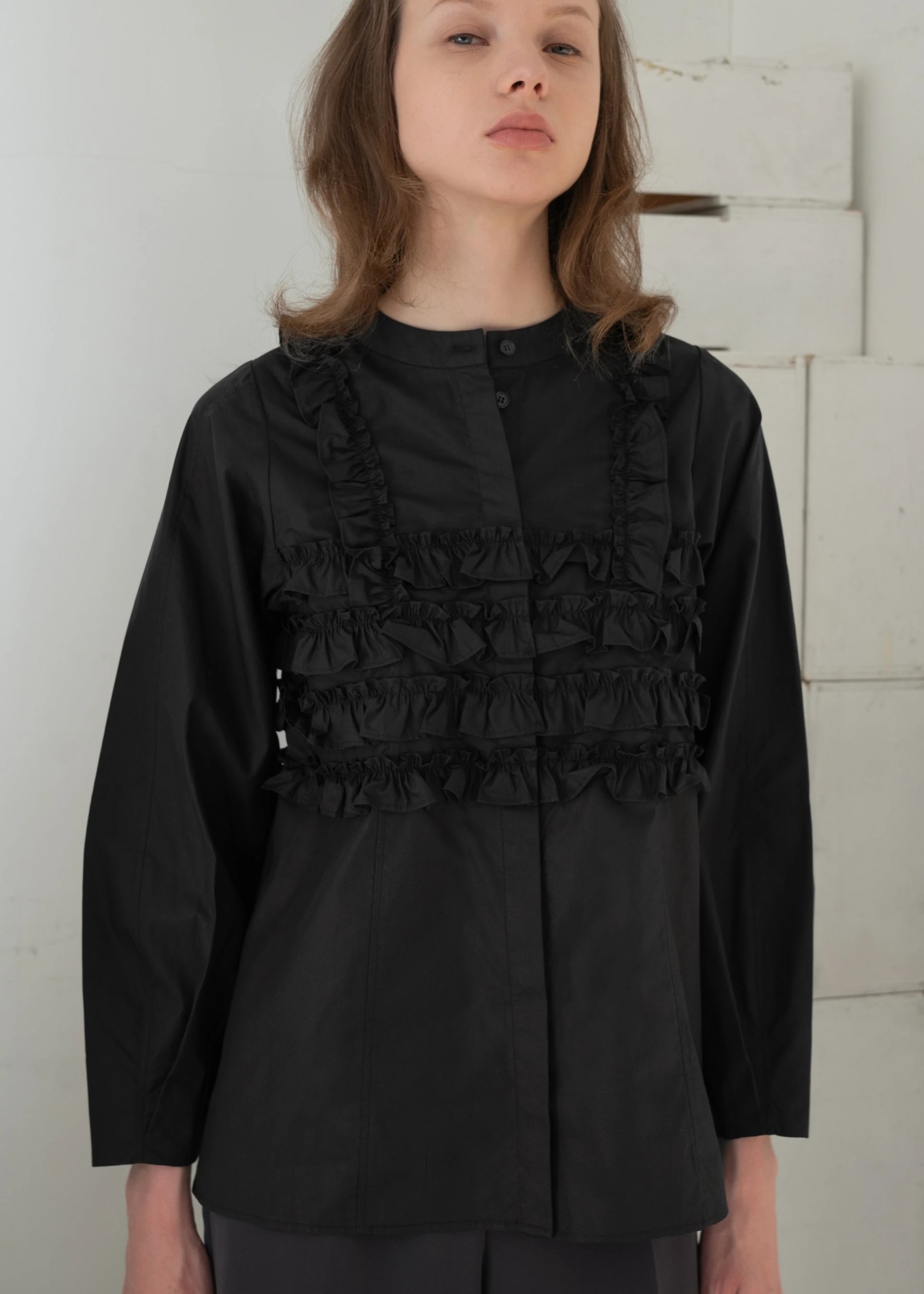 frill bustier layered like SH