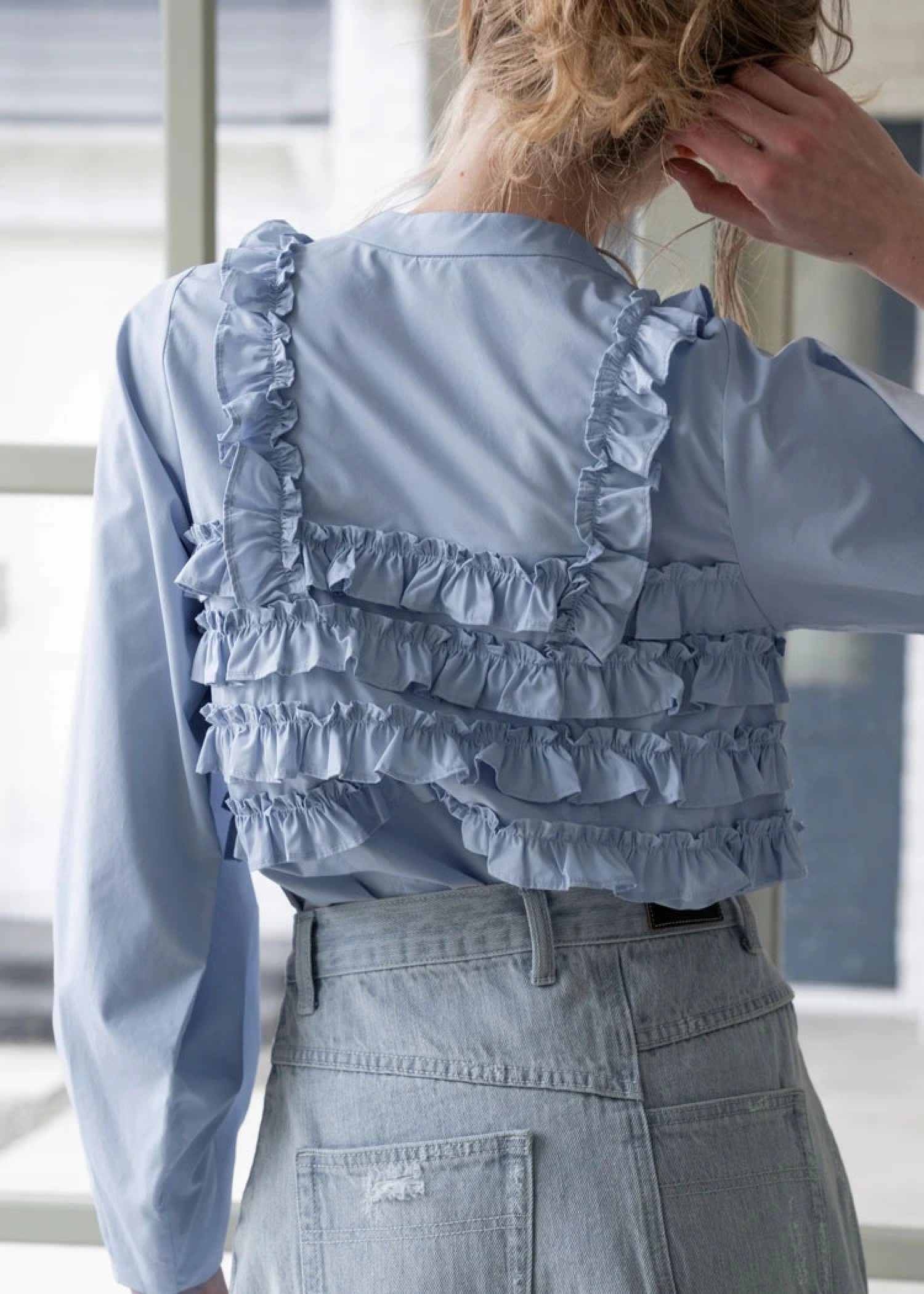 frill bustier layered like SH