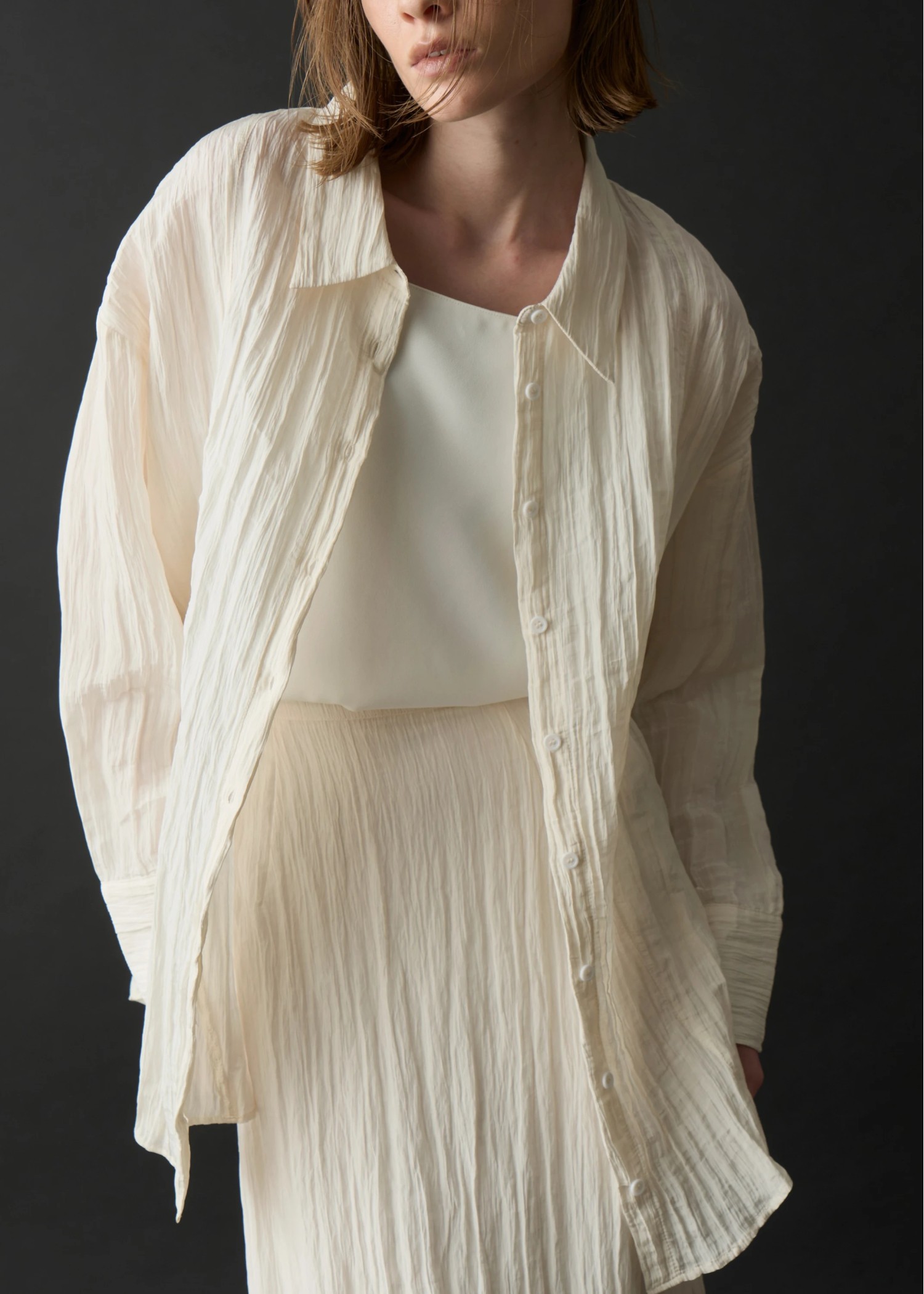 wrinkle wave switching slight luster SH